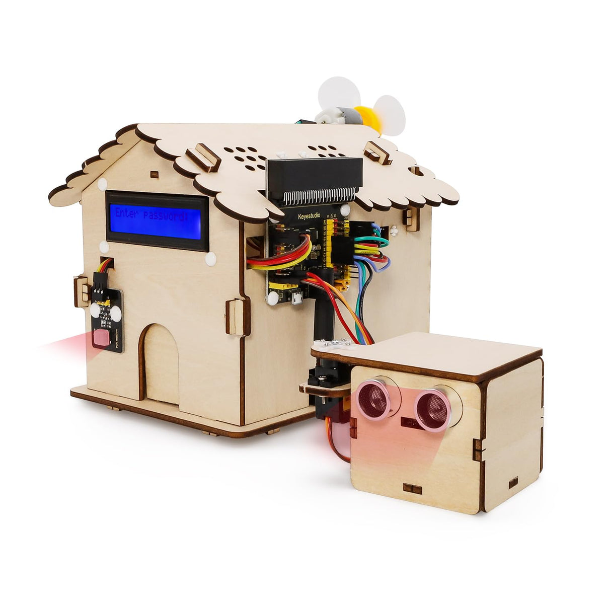 KEYESTUDIO Smart House Kit for Micro bit V2 DIY Microbit - KEYESTUDIO Official Imagery - 2