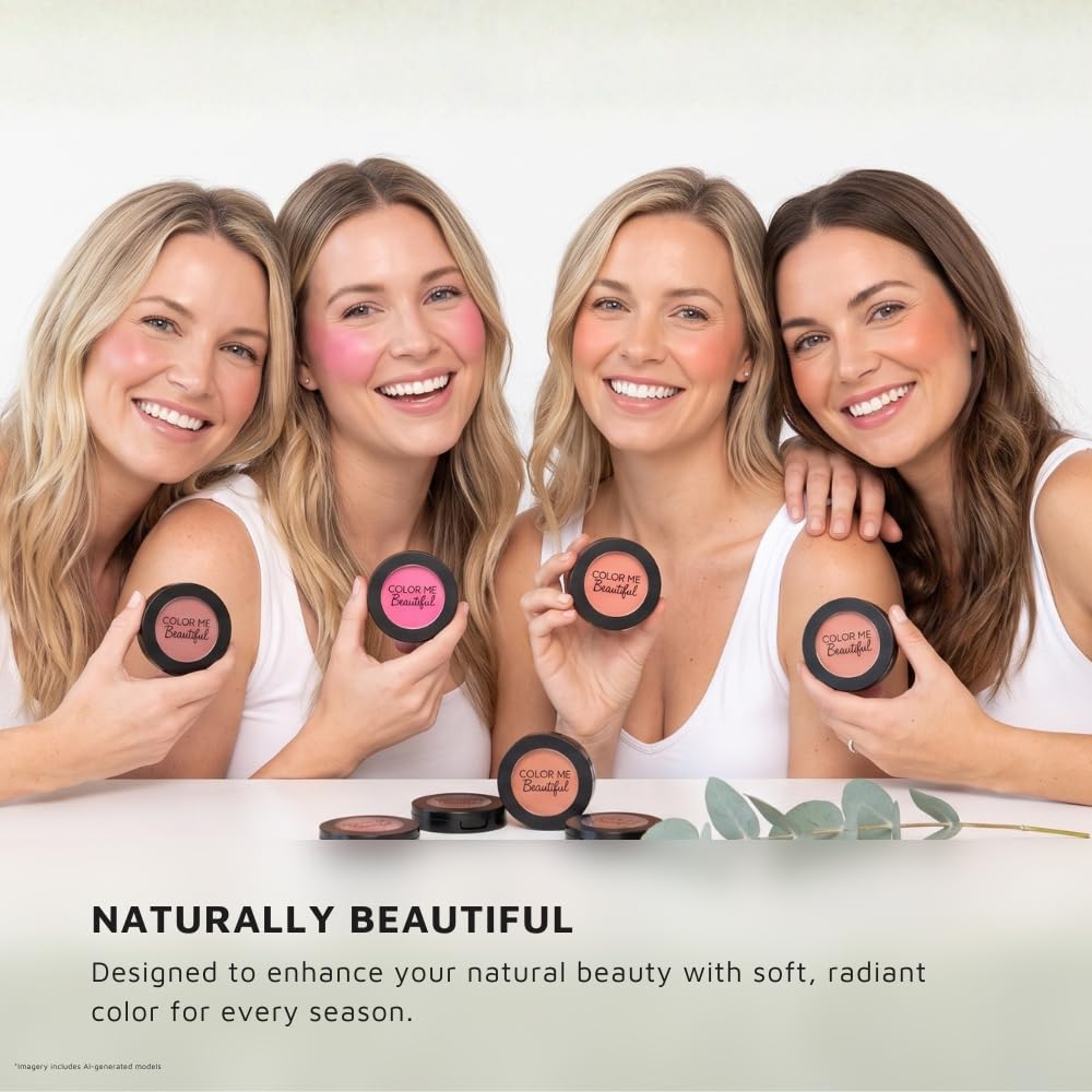 Color Me Beautiful Sunlit Cream Blush Cheeks Lips Daybreak - Color Me Beautiful Official Imagery - 8