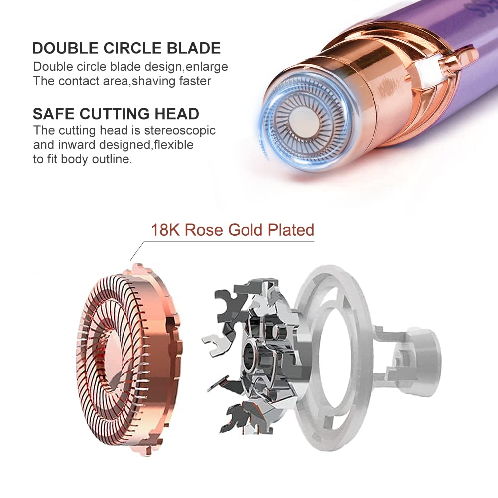 Replacement Heads for Flawless Gen 2 Double Ring 6 Pack - tuokiy Official Imagery - 6