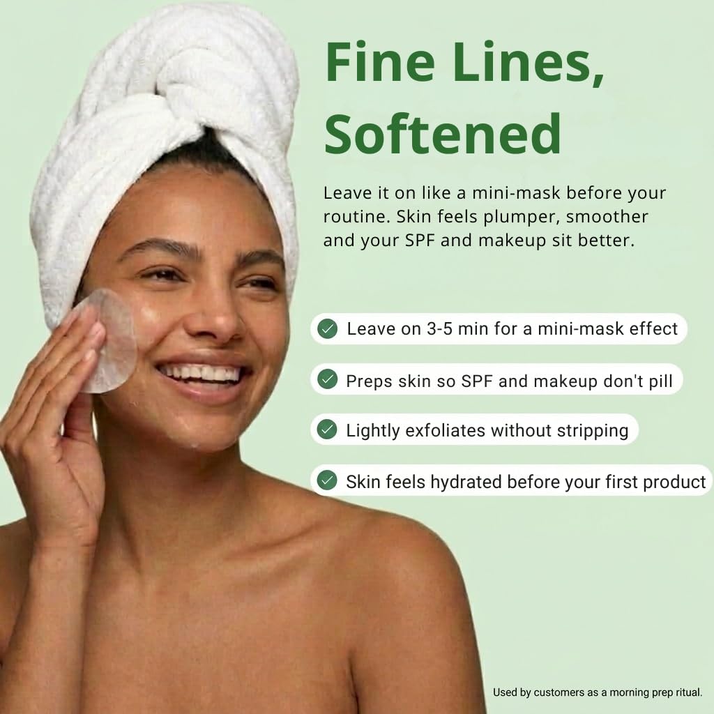 QUIA Korean Anti Aging Toner Pads Gentle Exfoliating - QUIA Beauty Official Imagery - 8