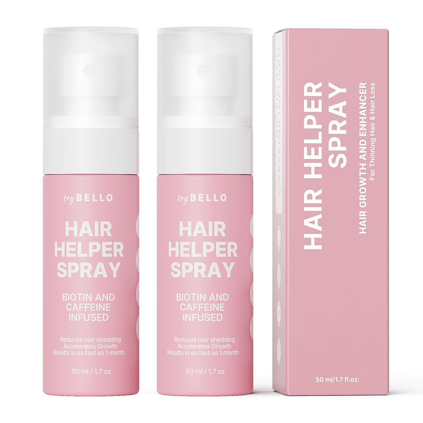 Trybello Hair Helper Spray - DHT Blocker Hair Growth Serum with Bio - Trybello Official Product View 10
