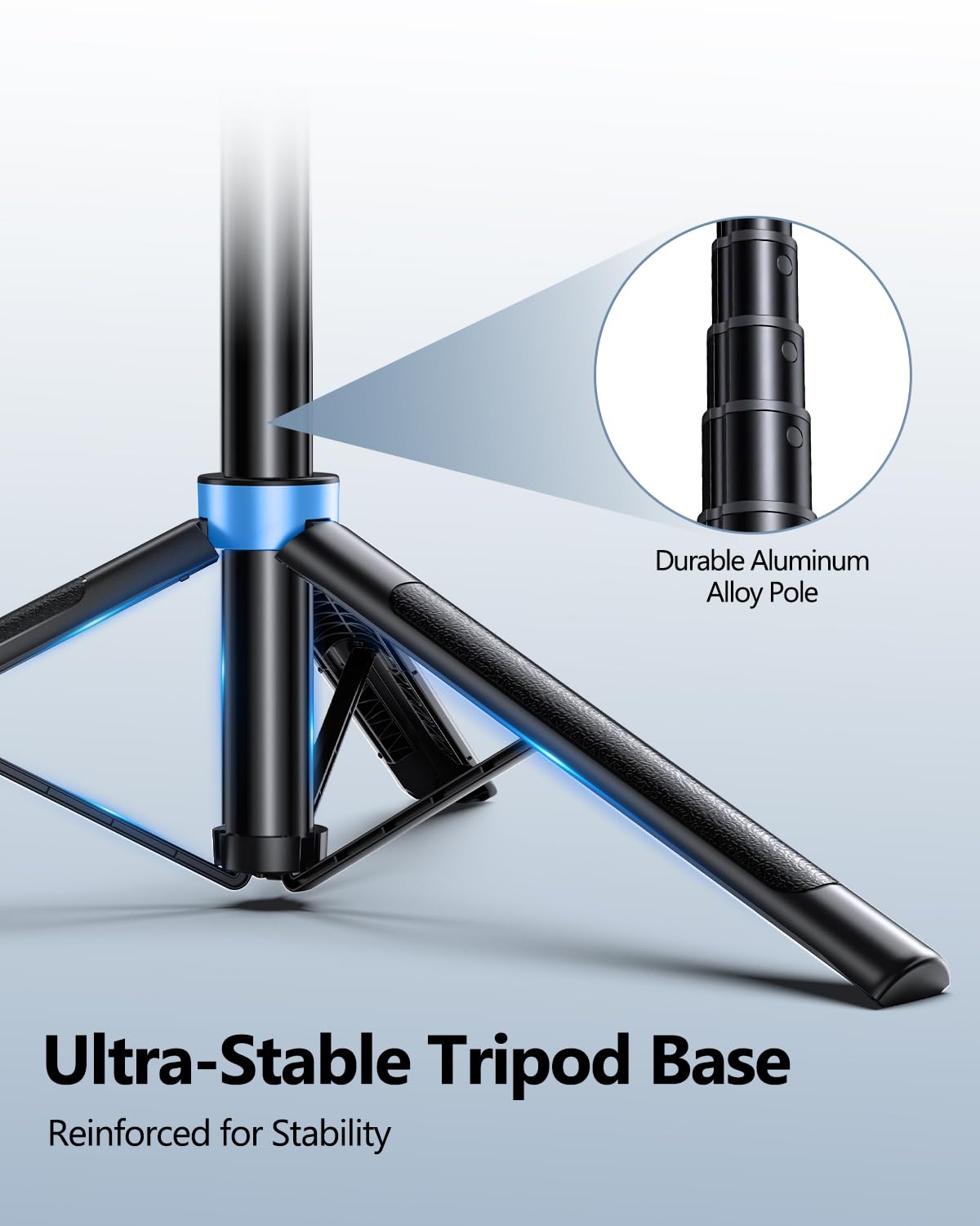 UBeesize 70 Auto Face Tracking Tripod 360 Rotation with - UBeesize Official Imagery - 6