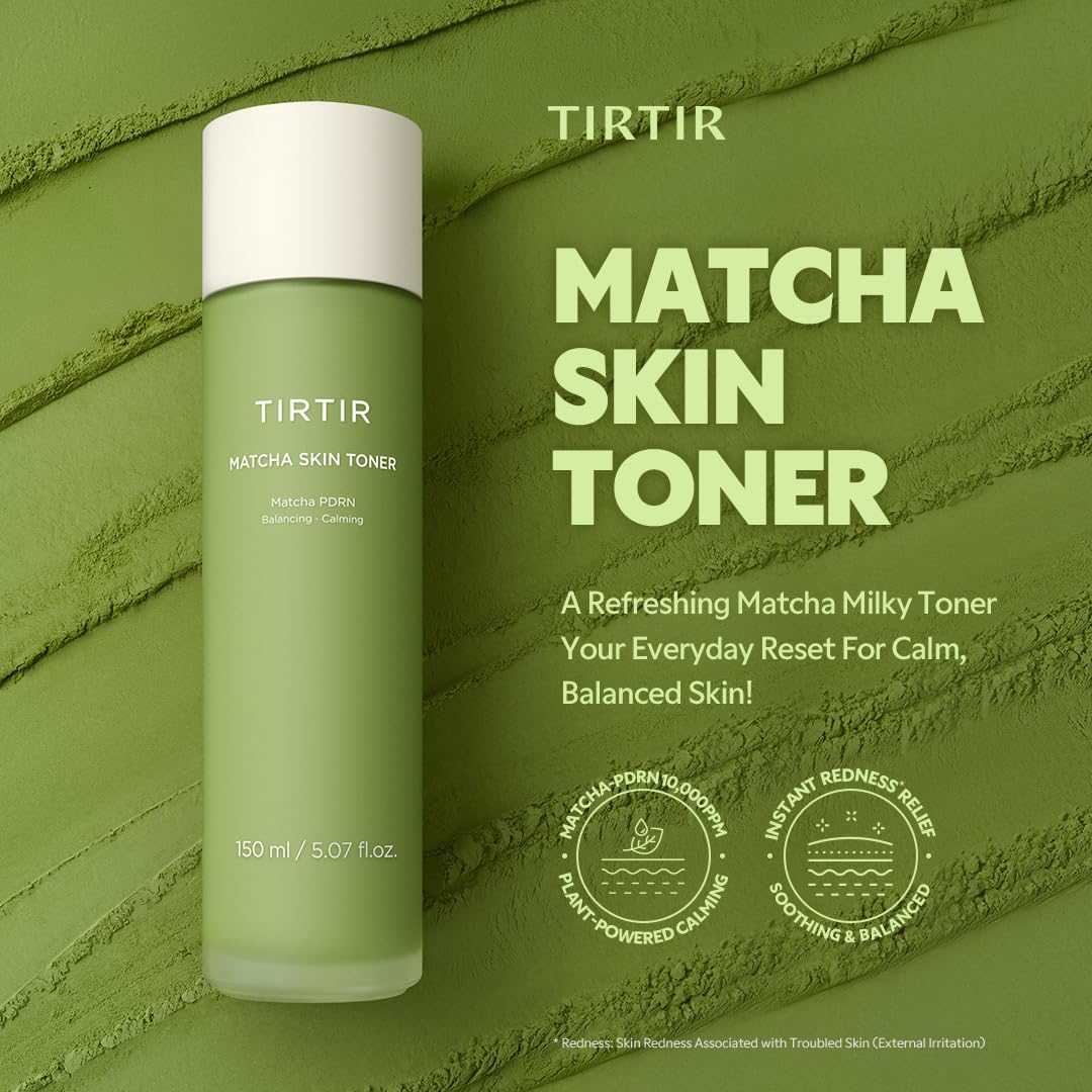 TIRTIR Matcha PDRN Skin Toner 5.07 Fl Oz - TIRTIR