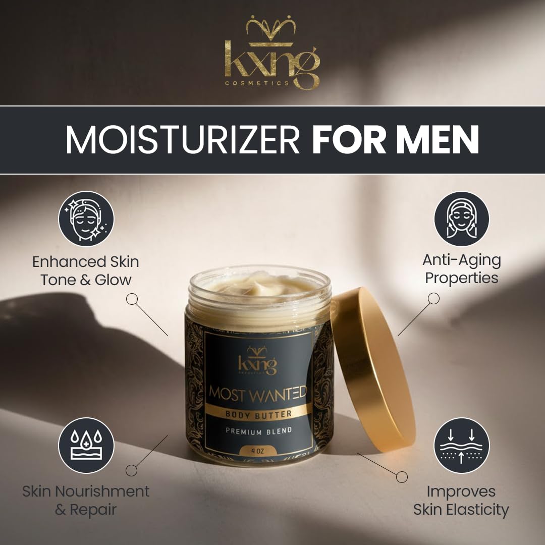 KXNG Cosmetics Shea Body Butter Cream 4oz - KXNG Cosmetics Official Imagery - 5