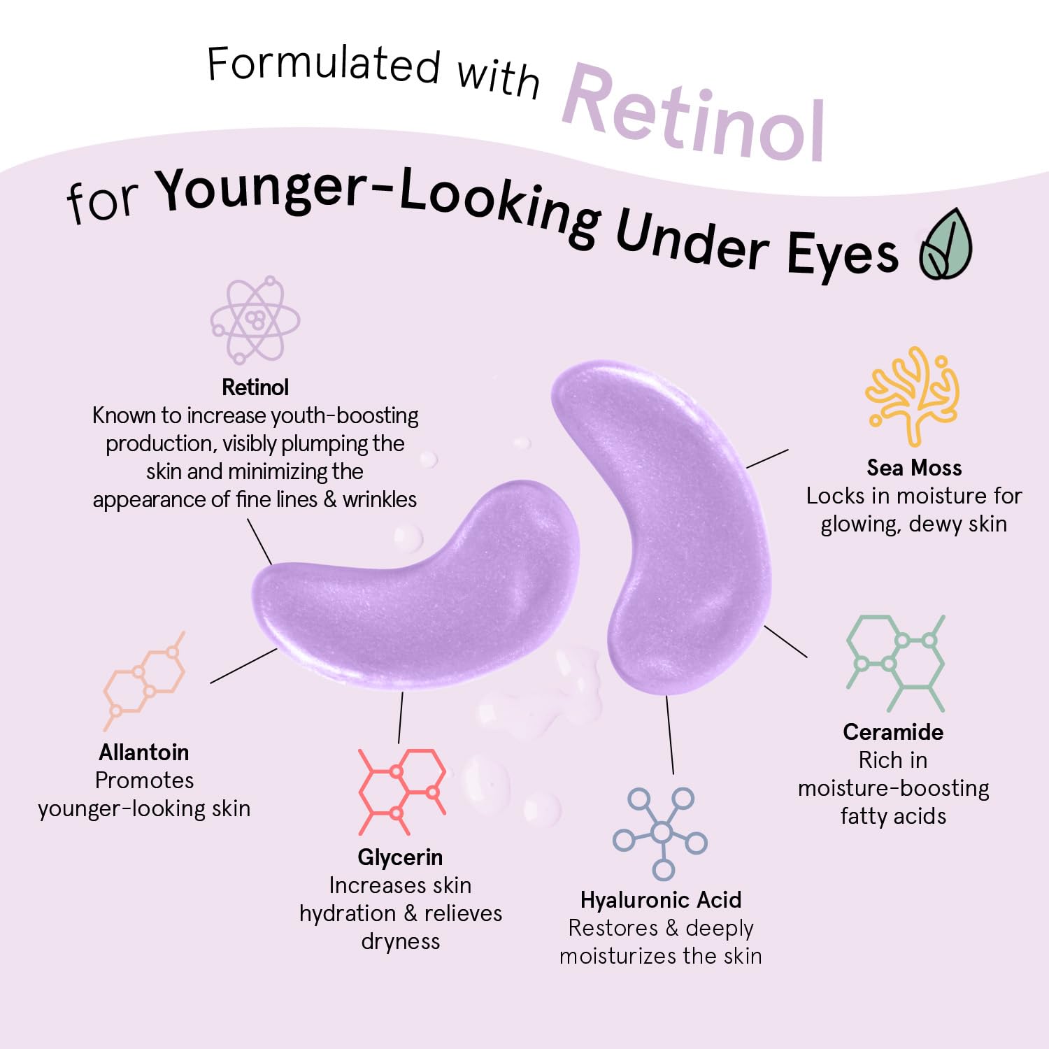 grace & stella Retinol Under Eye Patches for Puffy Eyes - grace & stella Official Product View 9