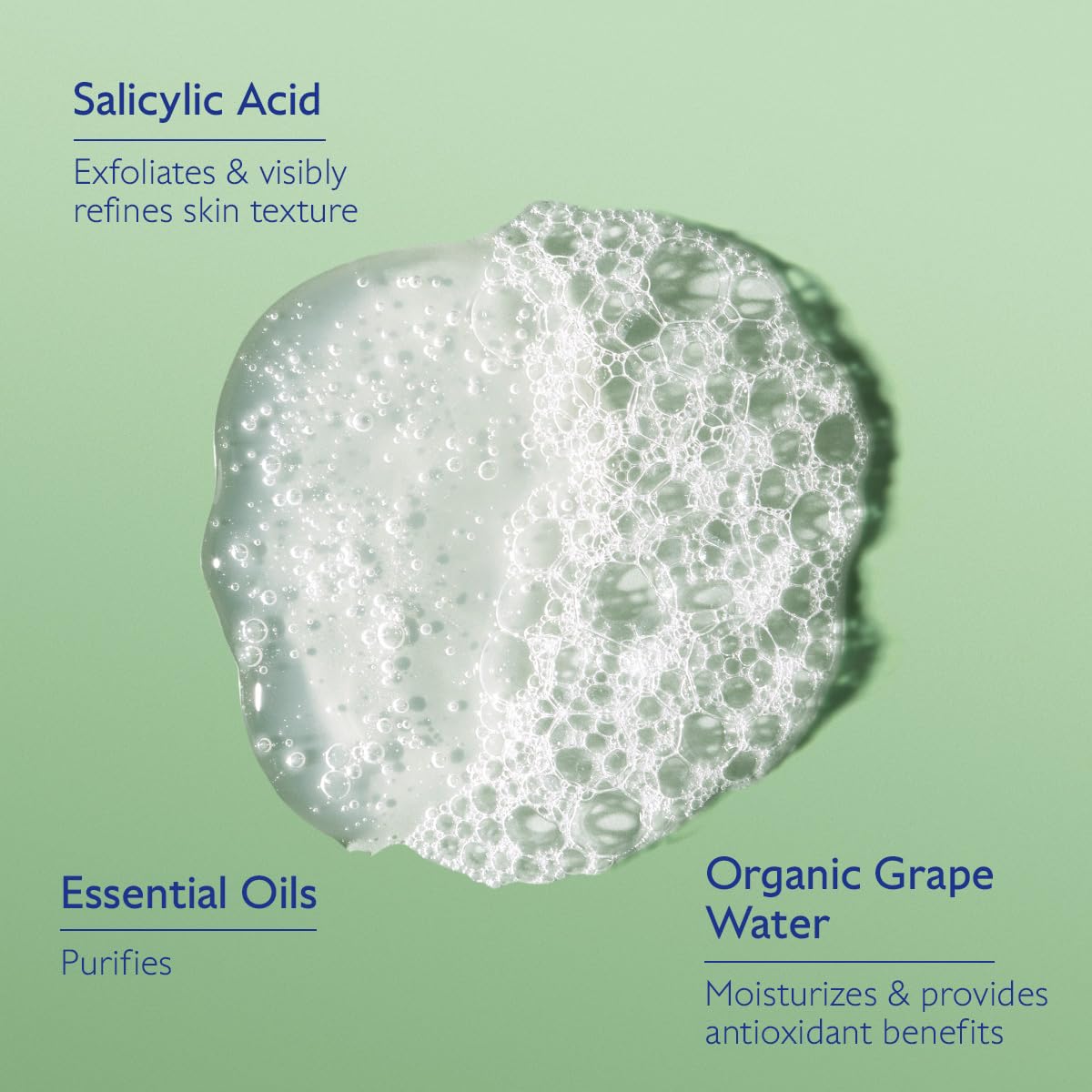 Caudalie Vinopure Pore Purifying Salicylic Acid Gel Cleanser - Premium Selection Official Imagery - 5