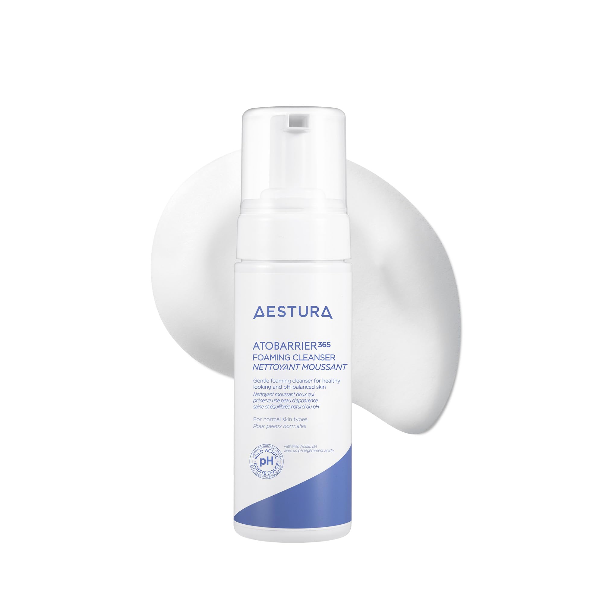 AESTURA ATOBARRIER365 Gentle pH - Balanced Foaming Cleanser with Ceramid - AESTURA Official Product View 2
