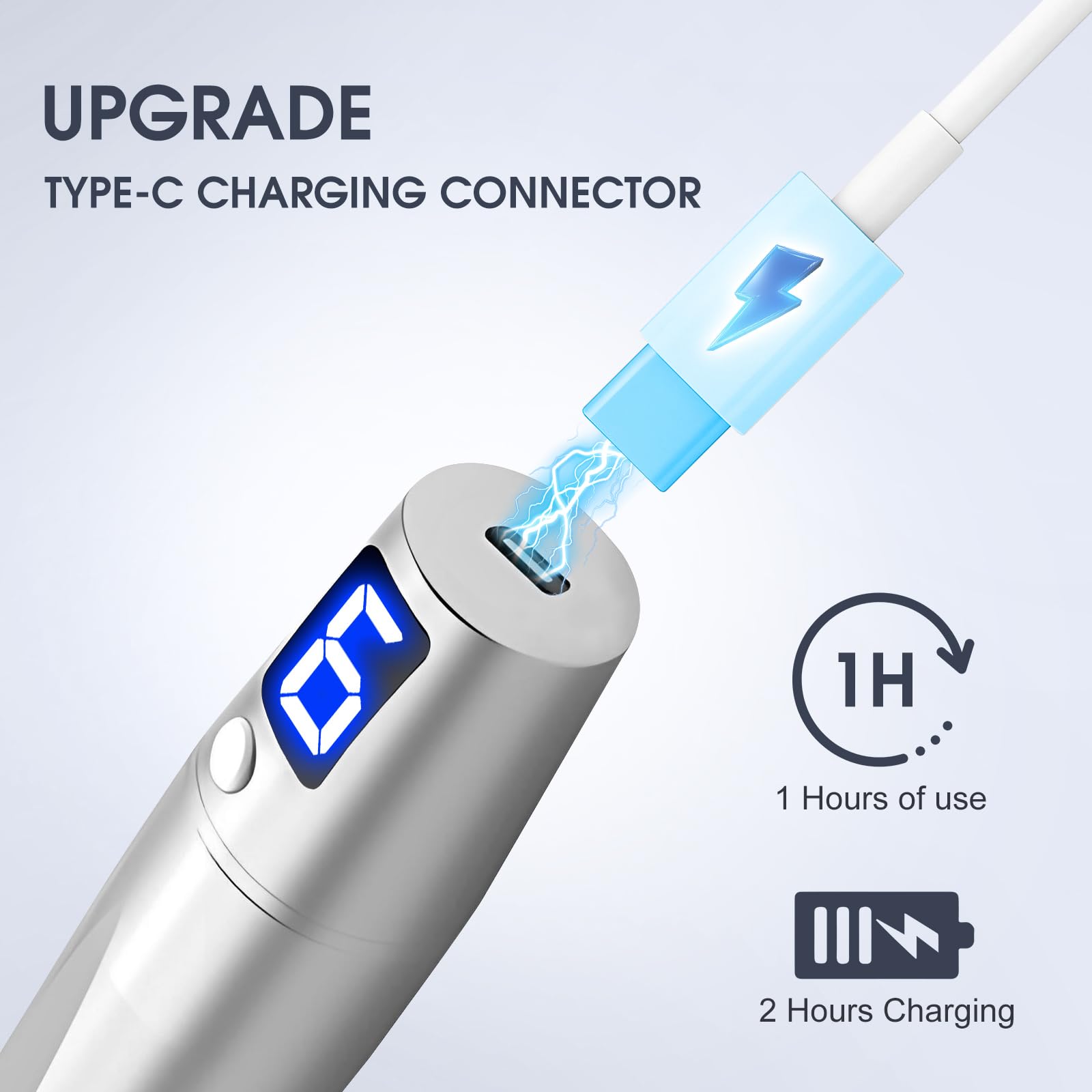 0 25mm Microneedle Skin Care Tool Derma Roller Pen with - Skinsera Official Imagery - 4