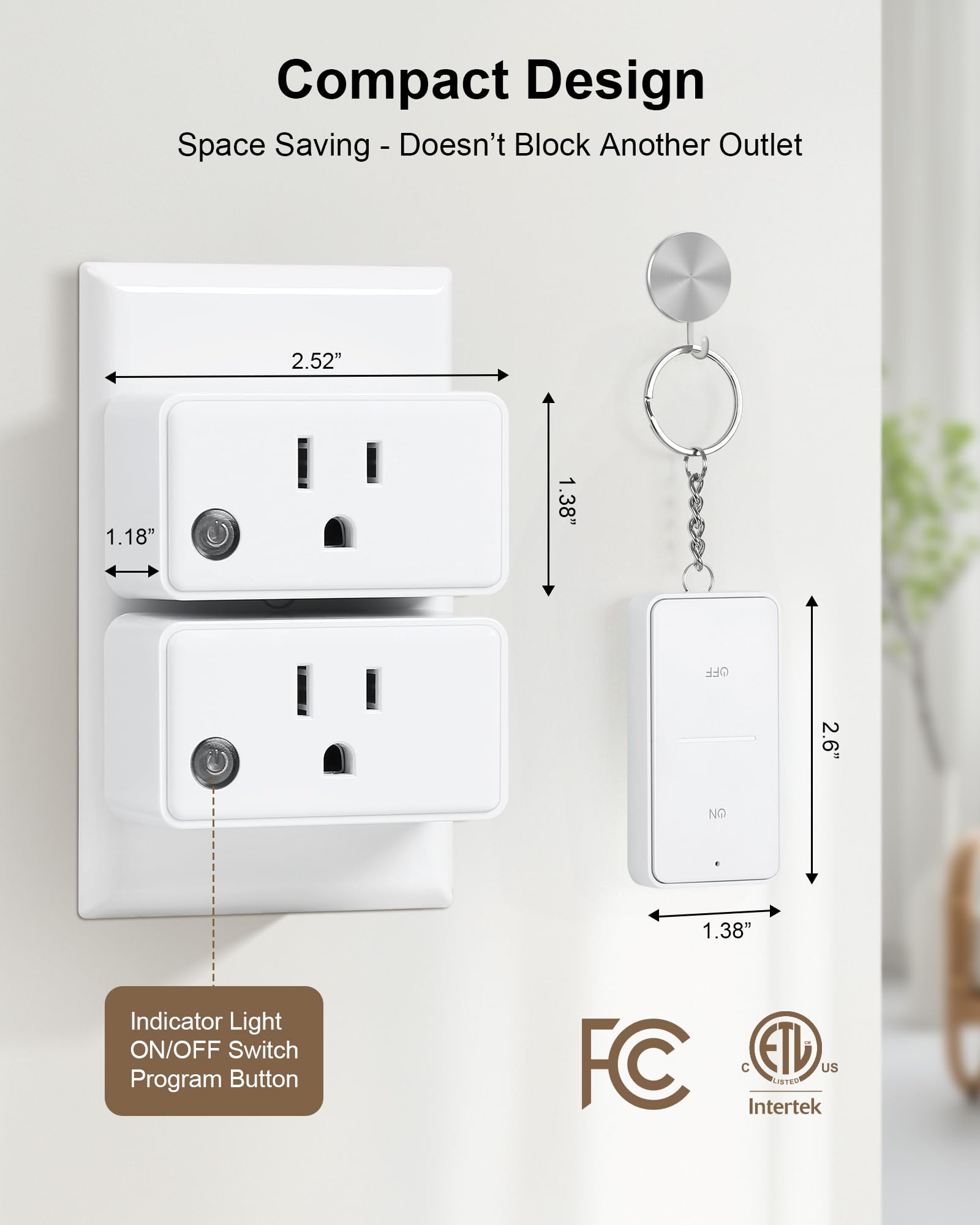 treewell Remote Control Outlet, 200FT Long Range Wireless Light Switch - treewell Official Product View 6