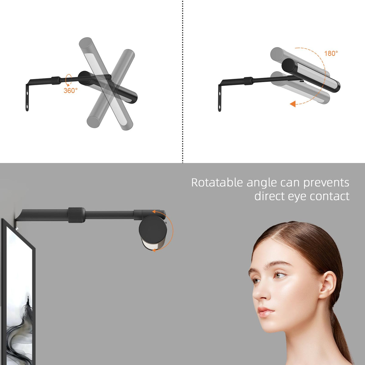 12 Plug in Picture Light 4W Black Art Light with Remote - Coinmit Official Imagery - 6
