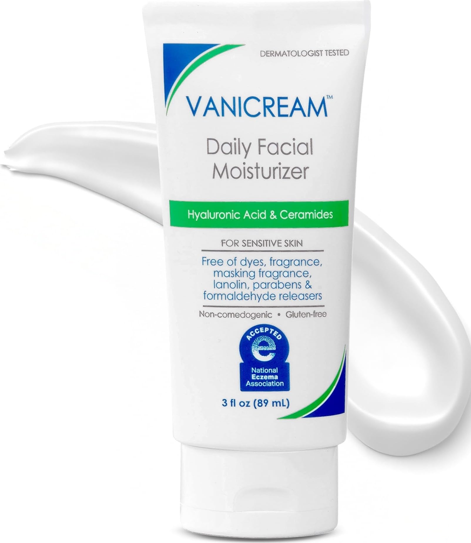 Vanicream Daily Facial Moisturizer, Lightweight, Non-Greasy, 3... - Vanicream Official Product View 2