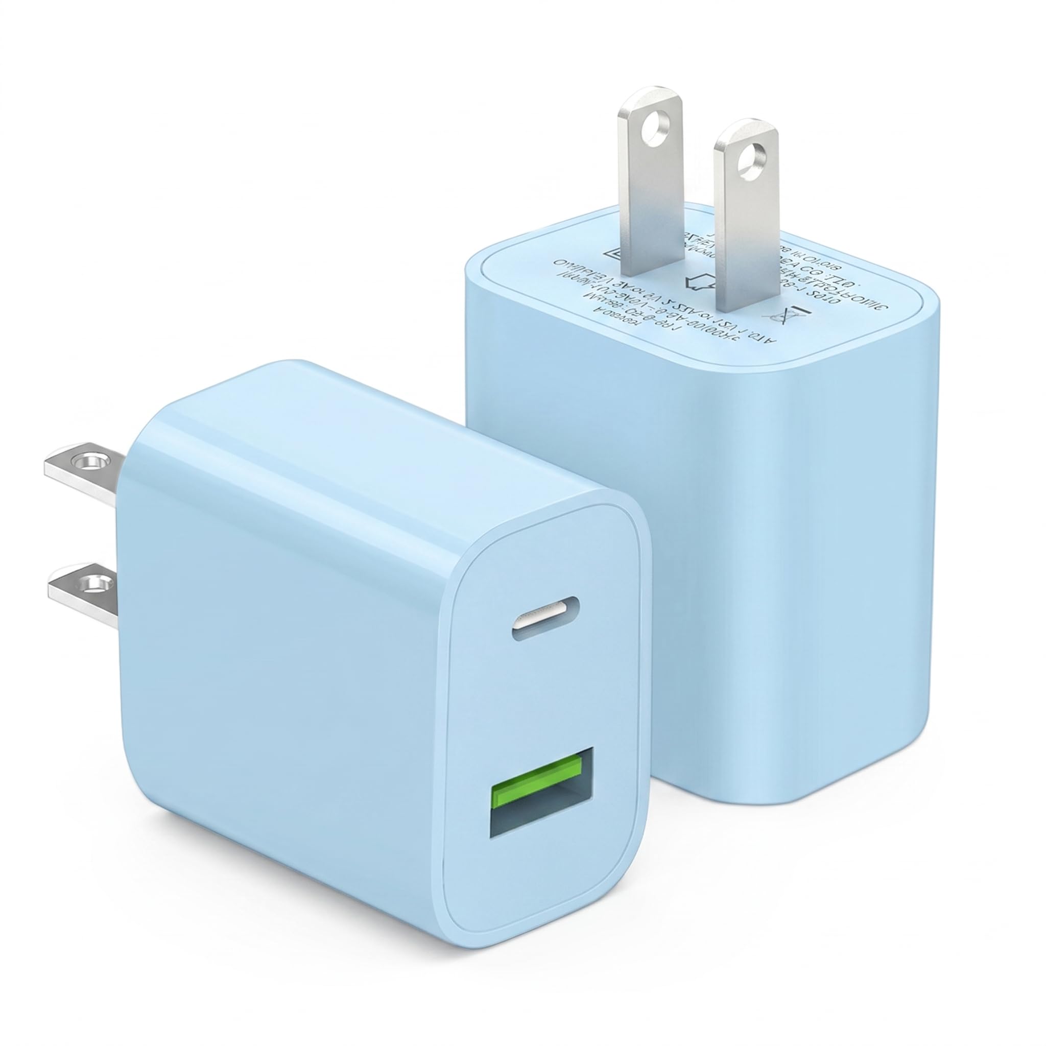 DENGWENQIANG USB C Charger Block, Dual Port Type C Wall Charger Charging Power - DENGWENQIANG Official Product View 8