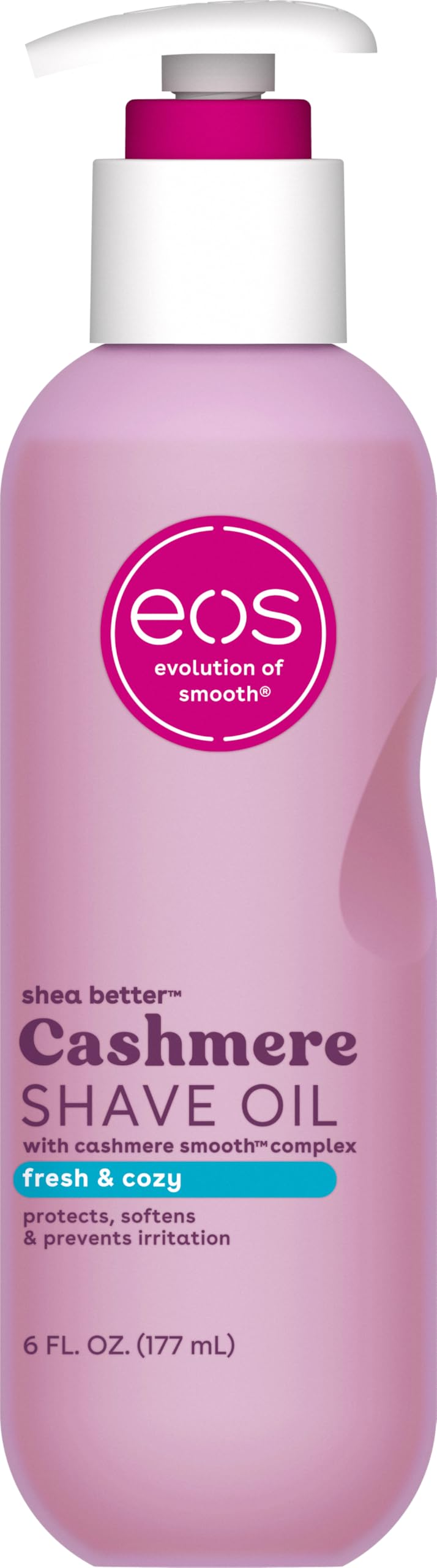 eos Cashmere Shave Oil Fresh Cozy Moisturizing Shea Butter 6 - eos Official Product Imagery - 2