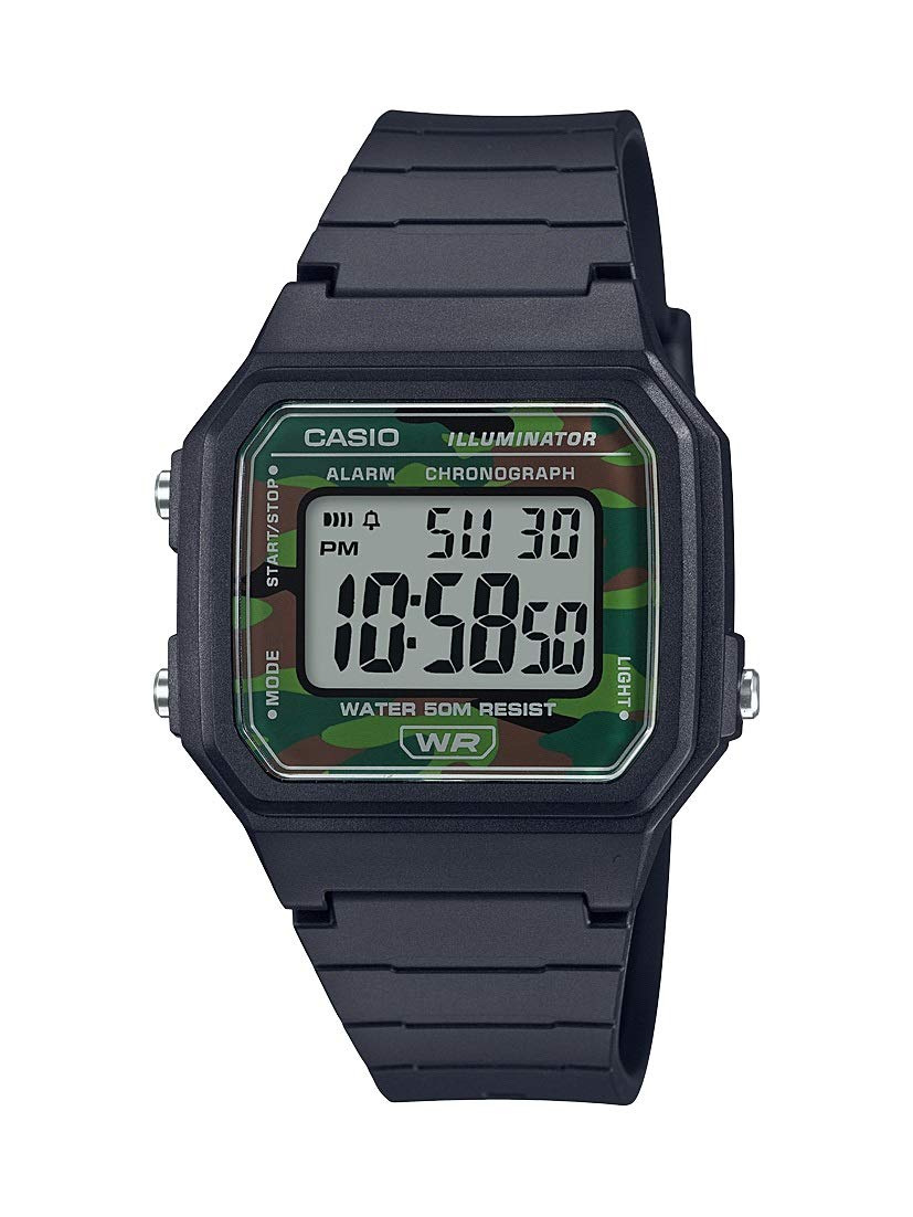 Casio W217H Series | Men’s Digital Watch | 50M WR | 1/100 Second Stopw - View 5