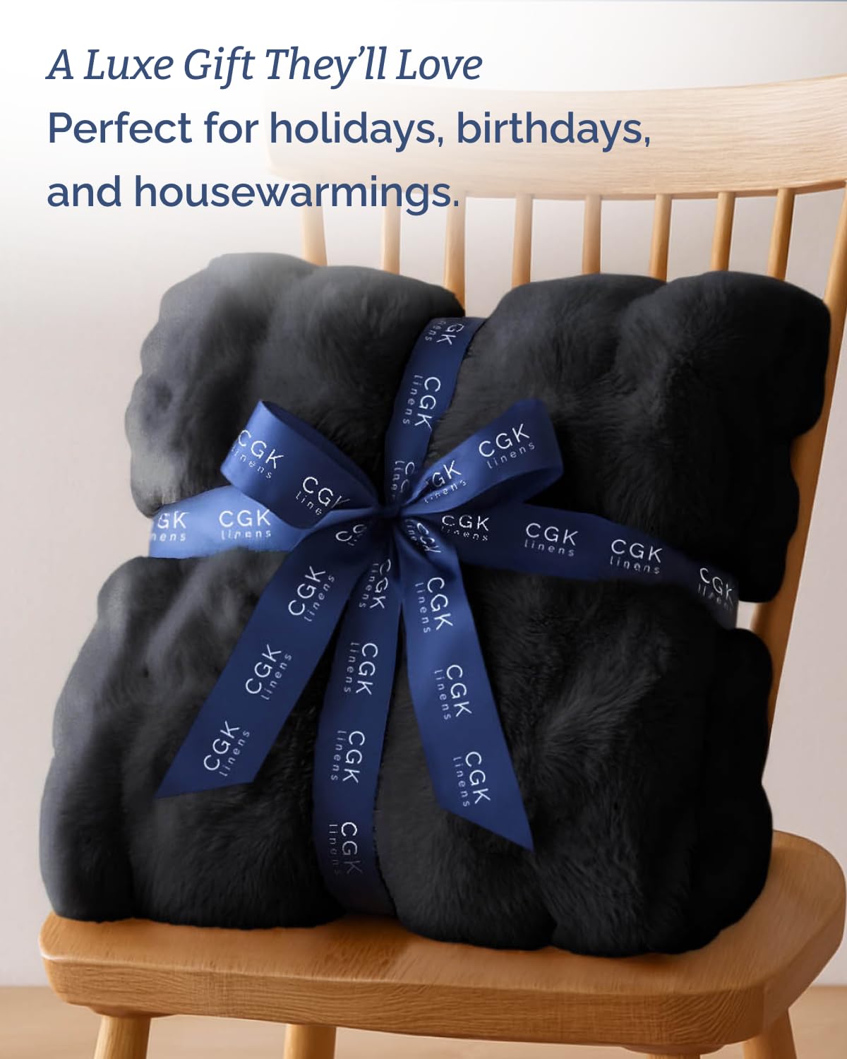 Faux Fur Throw Blanket - CGK Unlimited Official Imagery - 8