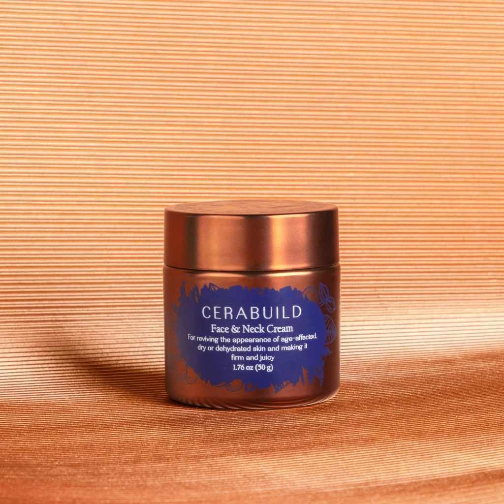 Cerabuild Face Neck Cream Firmed look of Droopy Cheeks Under - The Ayurveda Experience Official Imagery - 4