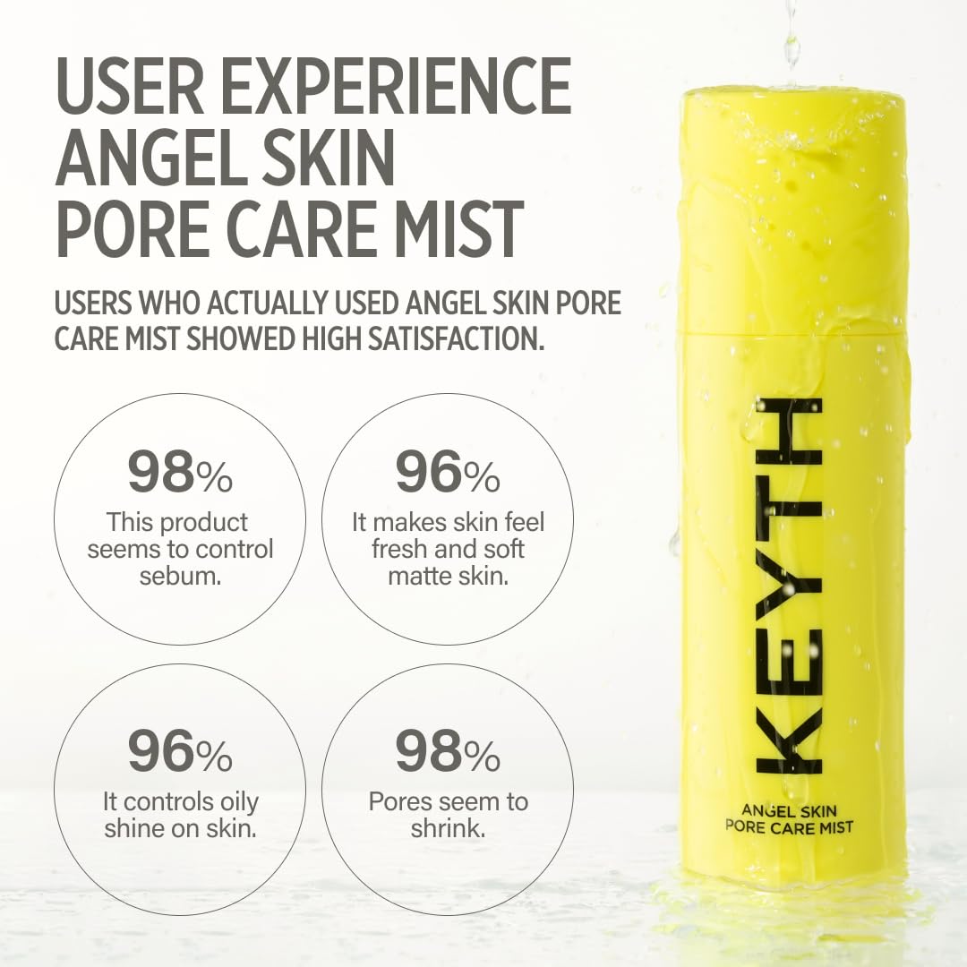 KEYTH ANGEL SKIN PORE CARE MIST Sebum Control Pore - KEYTH Official Imagery - 5
