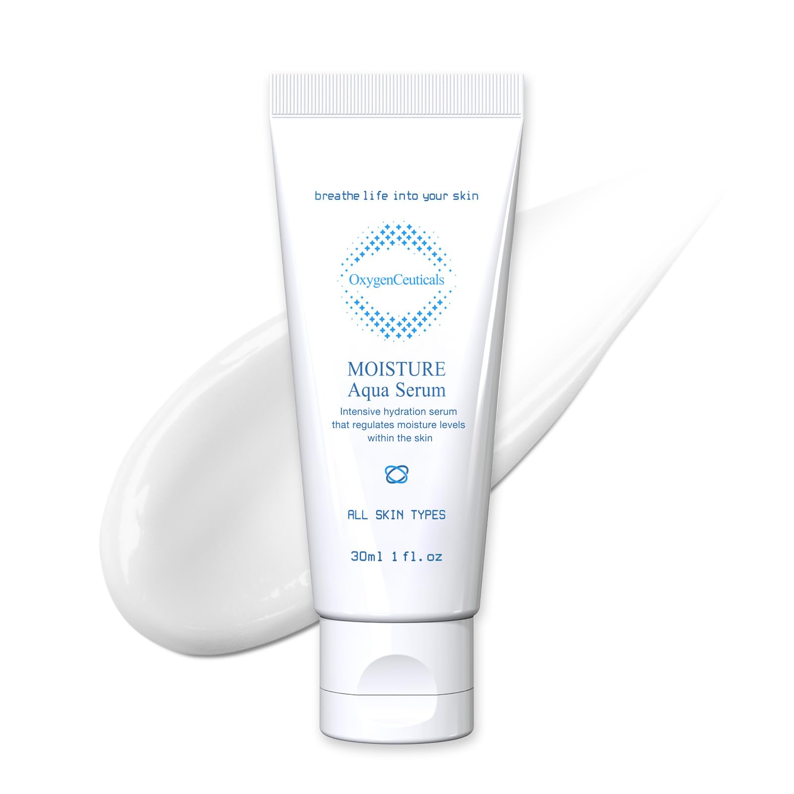 OxygenCeuticals Moisture Aqua Serum – Lightweight Hyaluronic - OxygenCeuticals