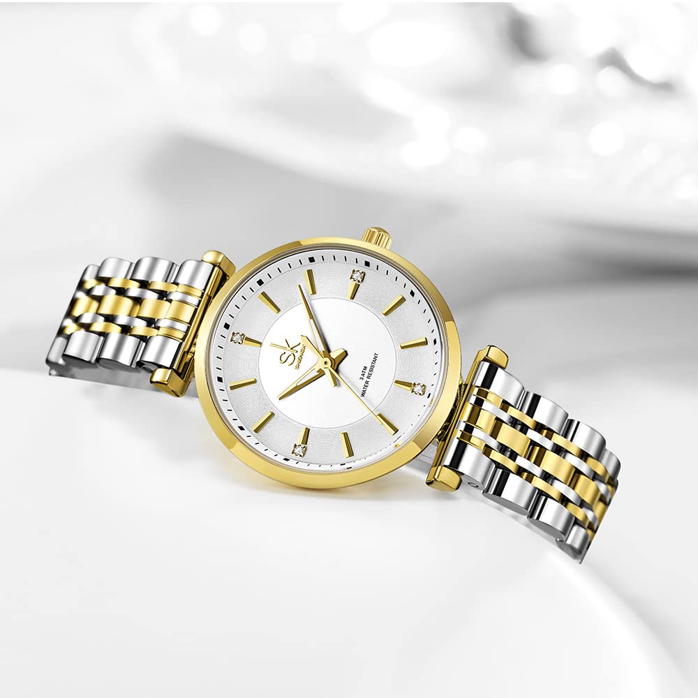 SHENGKE SK Classic Women Watches Fashion Ladies Dress Watch - SHENGKE Official Imagery - 5