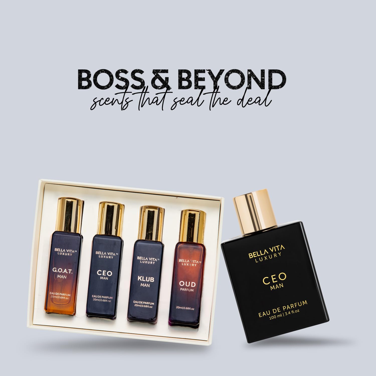 BellaVita Luxury CEO Man Mens Gift Set Perfume Cologne for - Bella Vita Luxury Official Imagery - 3