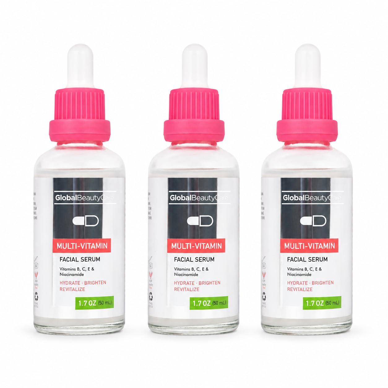Global Beauty Care Multi-Vitamin Facial Serum, Hydrating Face - Global Beauty Care
