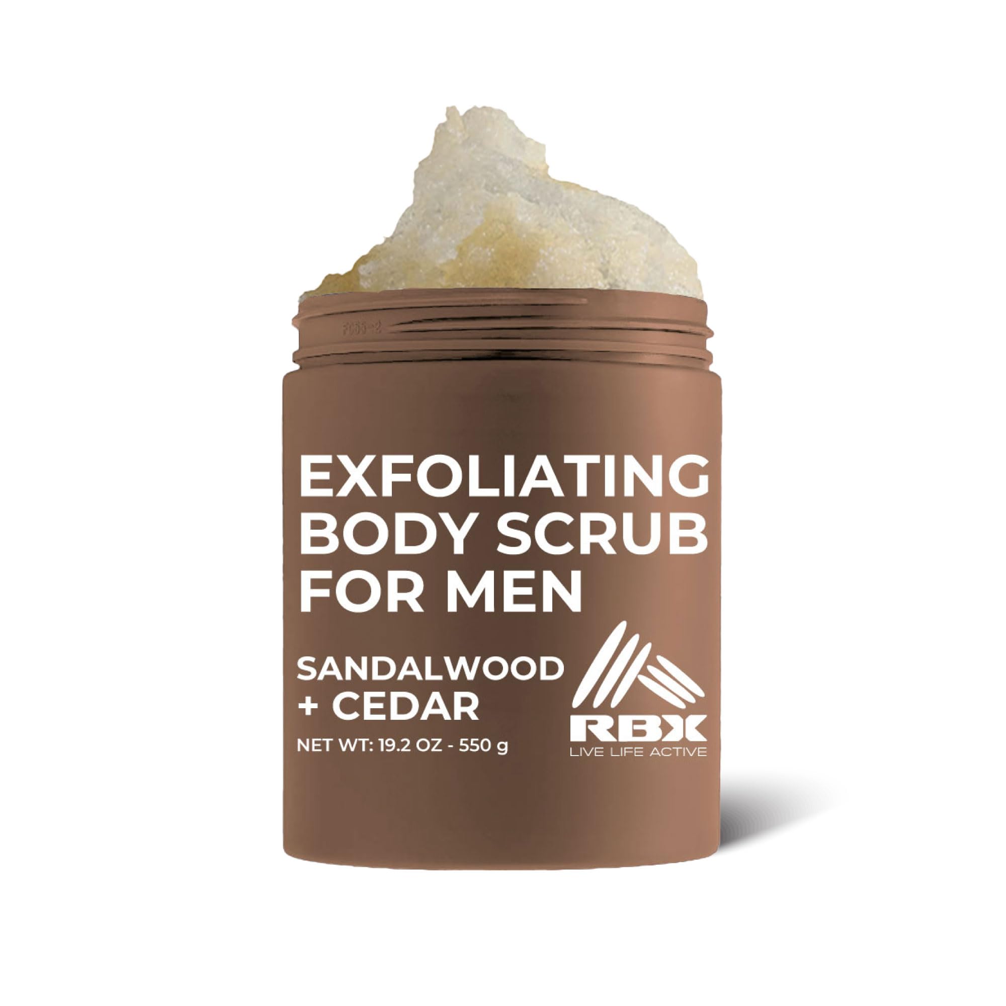 RBX Exfoliating Body Scrub with Shea Butter Vitamin A and C, Moisturizing - RBX Official Product View 2