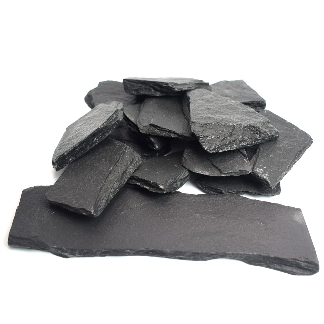 Natural Slate Stone Rocks Mix of Stones 2 to 3 inches and 1 - BLUE HANDCART Official Imagery - 3