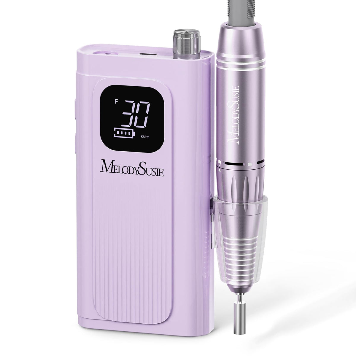 MelodySusie Clip On SC300F Cordless Nail Drill 30 000 RPM - MelodySusie Official Imagery - 2