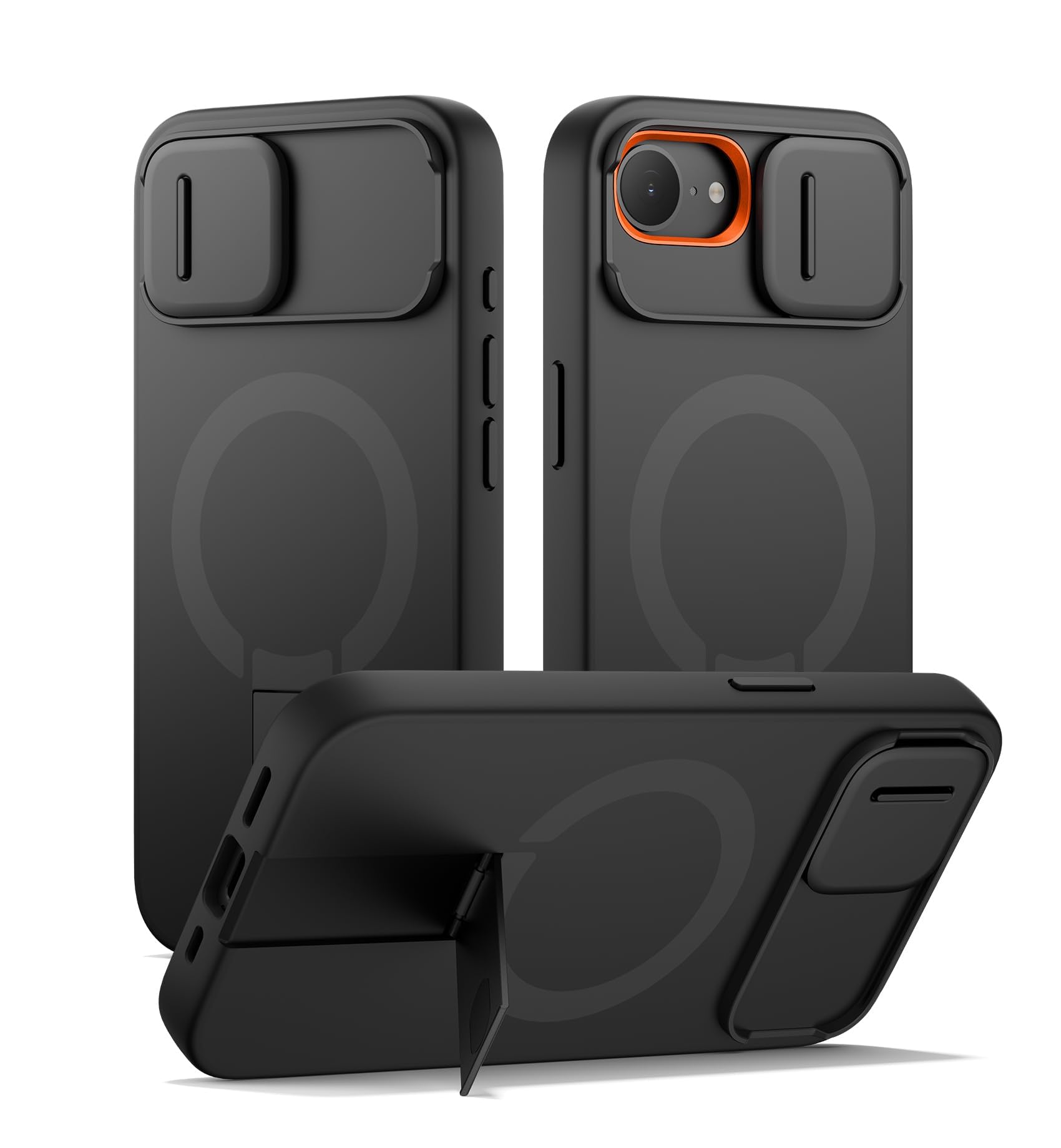 SURITCH for iPhone 17e 16e Case with Magnetic Camera Slide - SURITCH Official Imagery - 2