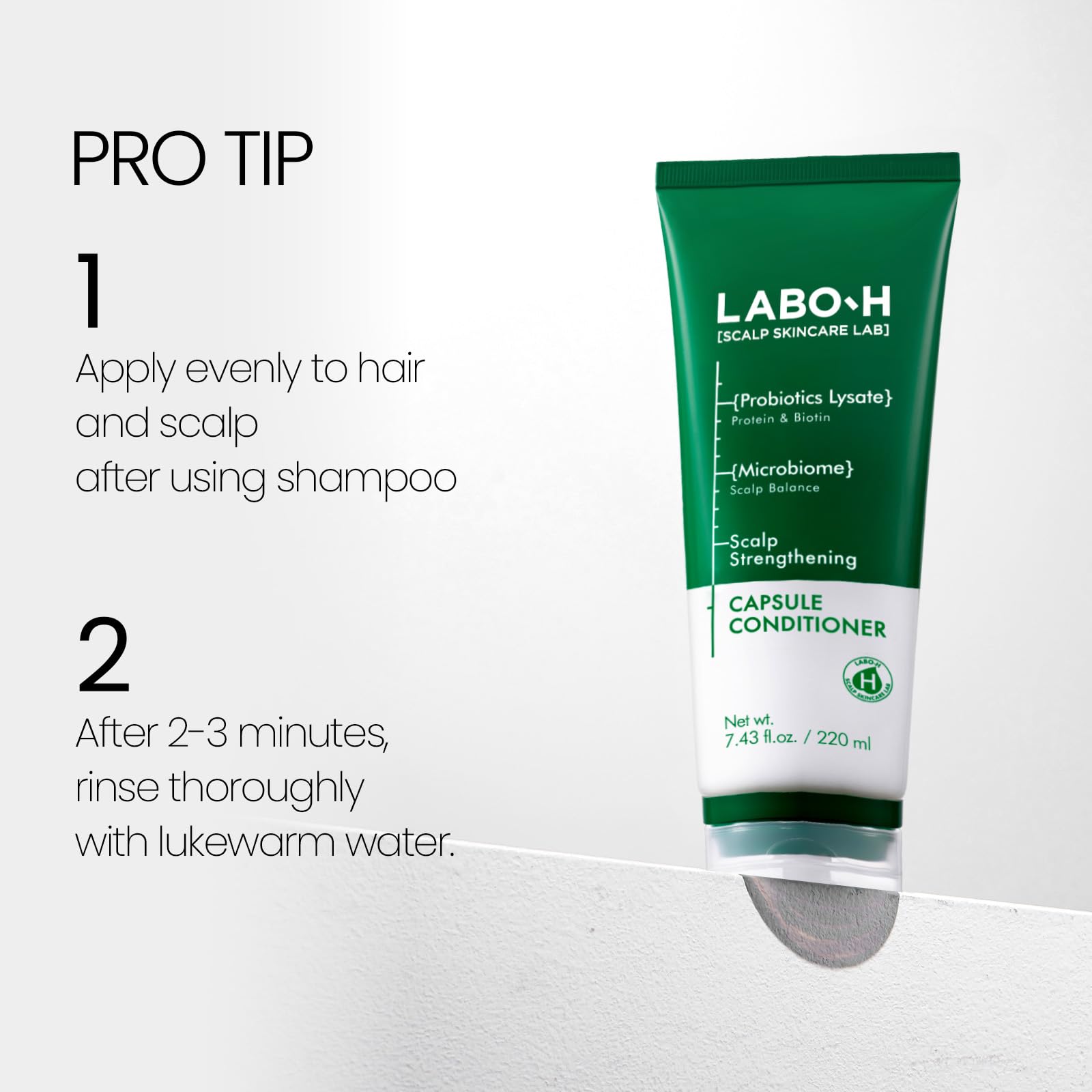 LABO-H LABO.H Scalp Strengthening Capsule Conditioner for Hair Growth & Anti - - LABO-H Official Product View 6