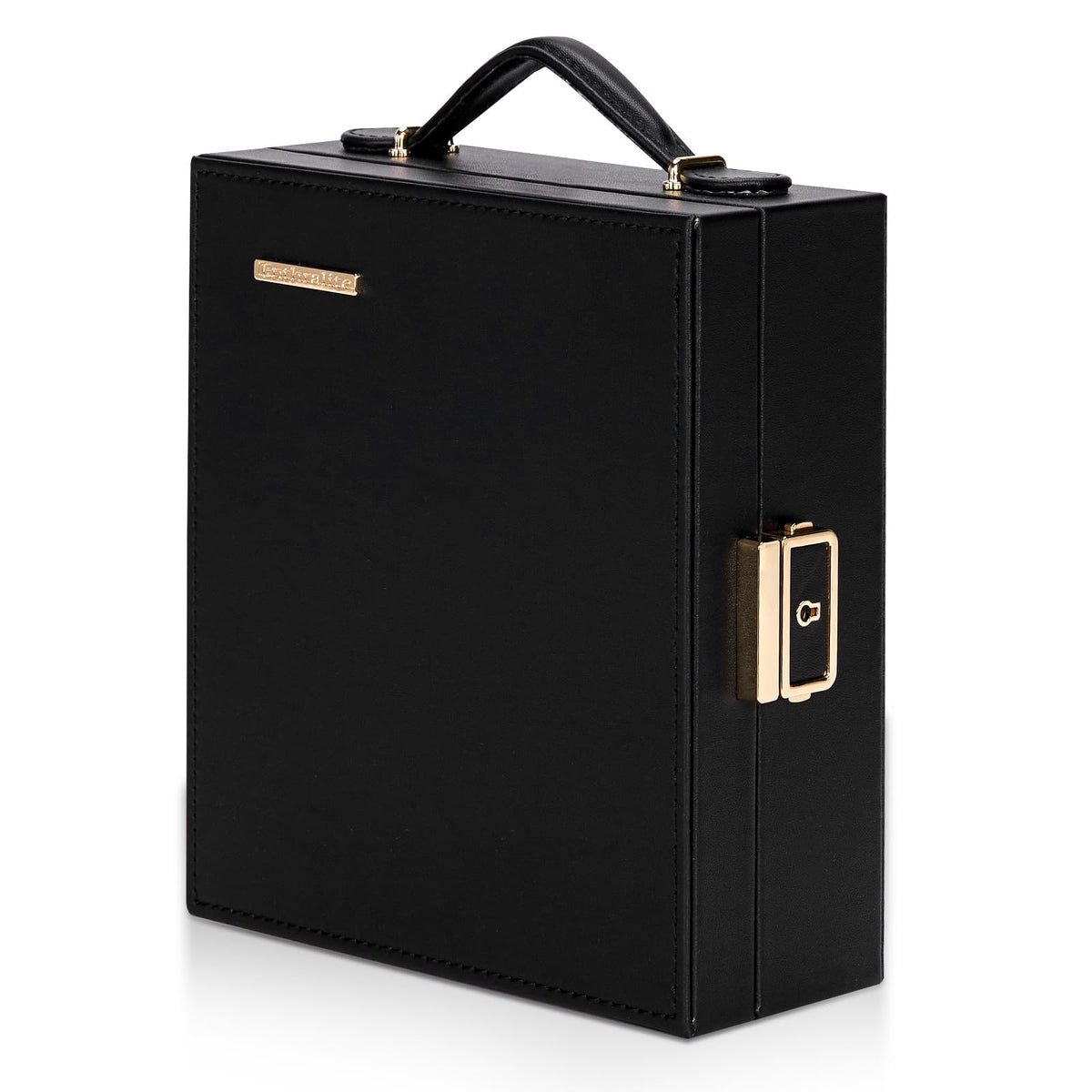 Portable Travel Jewelry Case Jewelry Box with Lock and - Enthralite Official Imagery - 5