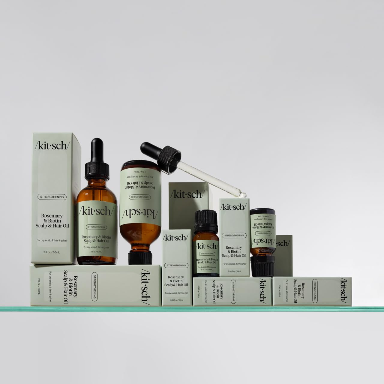 Elefair Tech Kitsch Rosemary Oil for Hair Growth - With Castor Oil & Biotin & Jojoba - Elefair Tech Official Product View 9