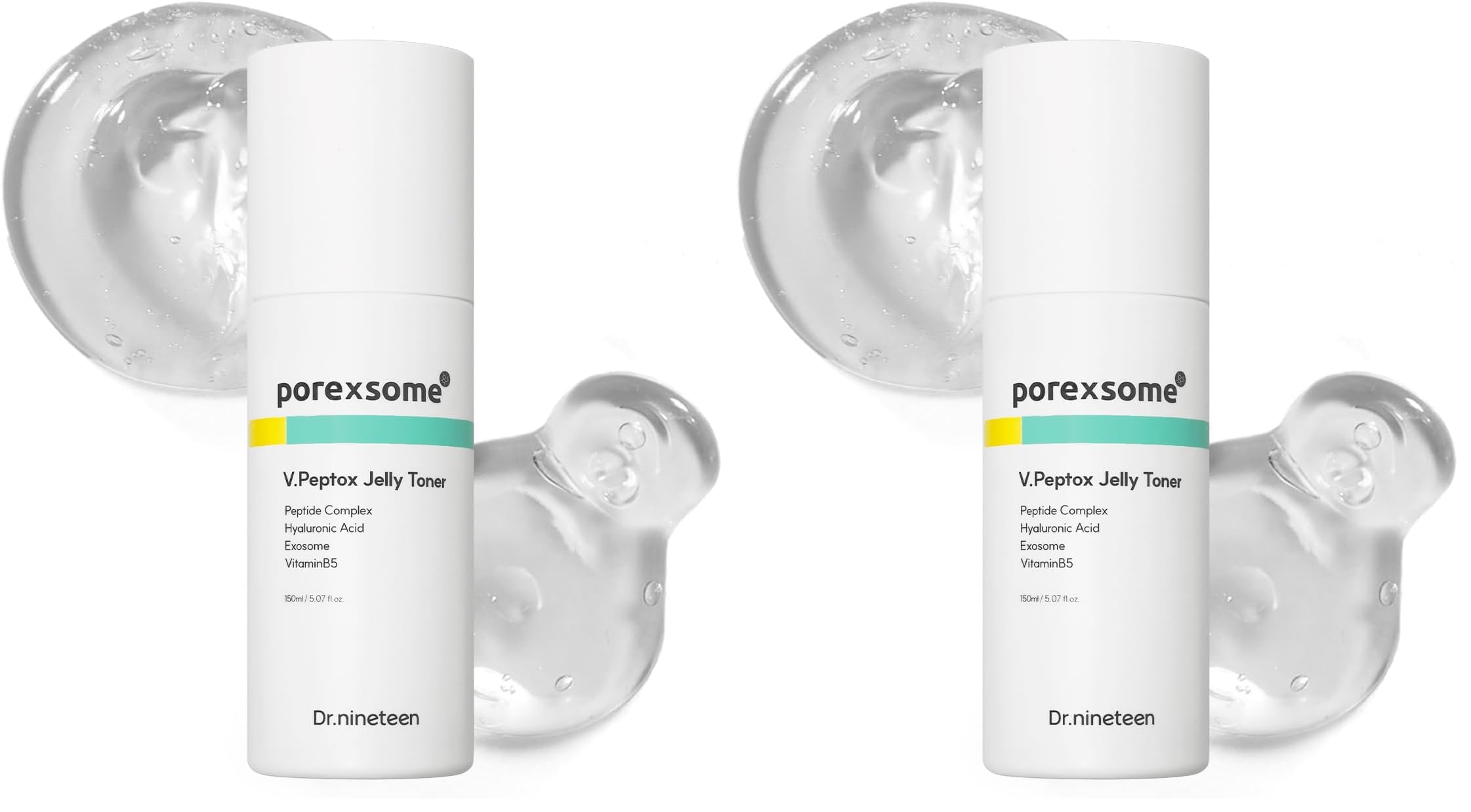Dr.nineteen PoreXsome V.Peptox Jelly Toner 150mlㅣ13Peptides 25,000ppm, 10HA - Dr.nineteen Official Product View 5