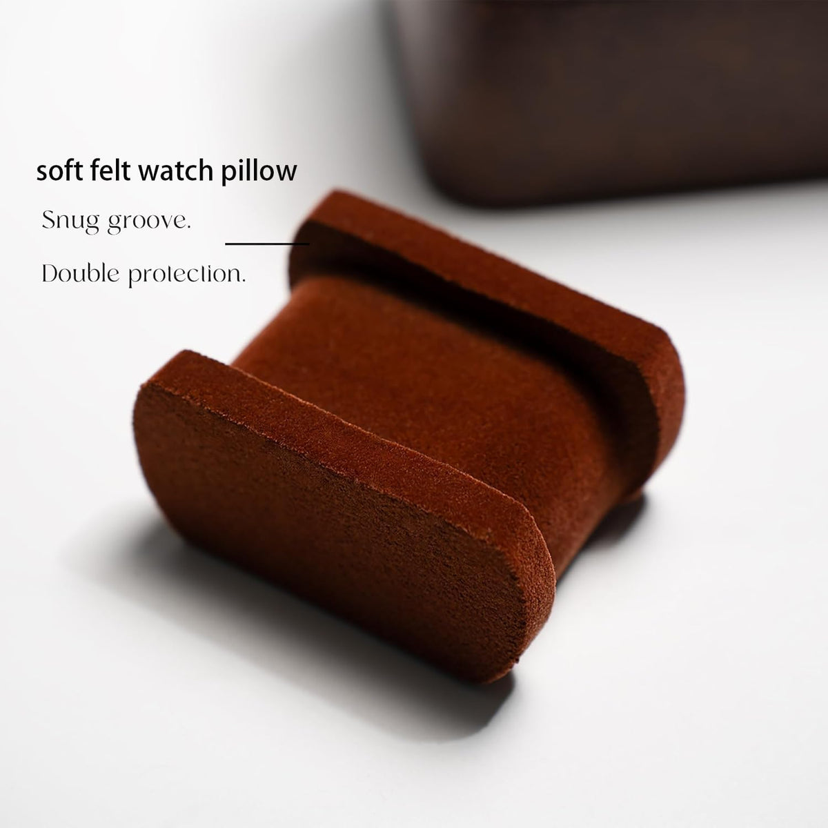 2 slots premium leather Watch travel Case Hard watch storage - AUKURA Official Imagery - 8