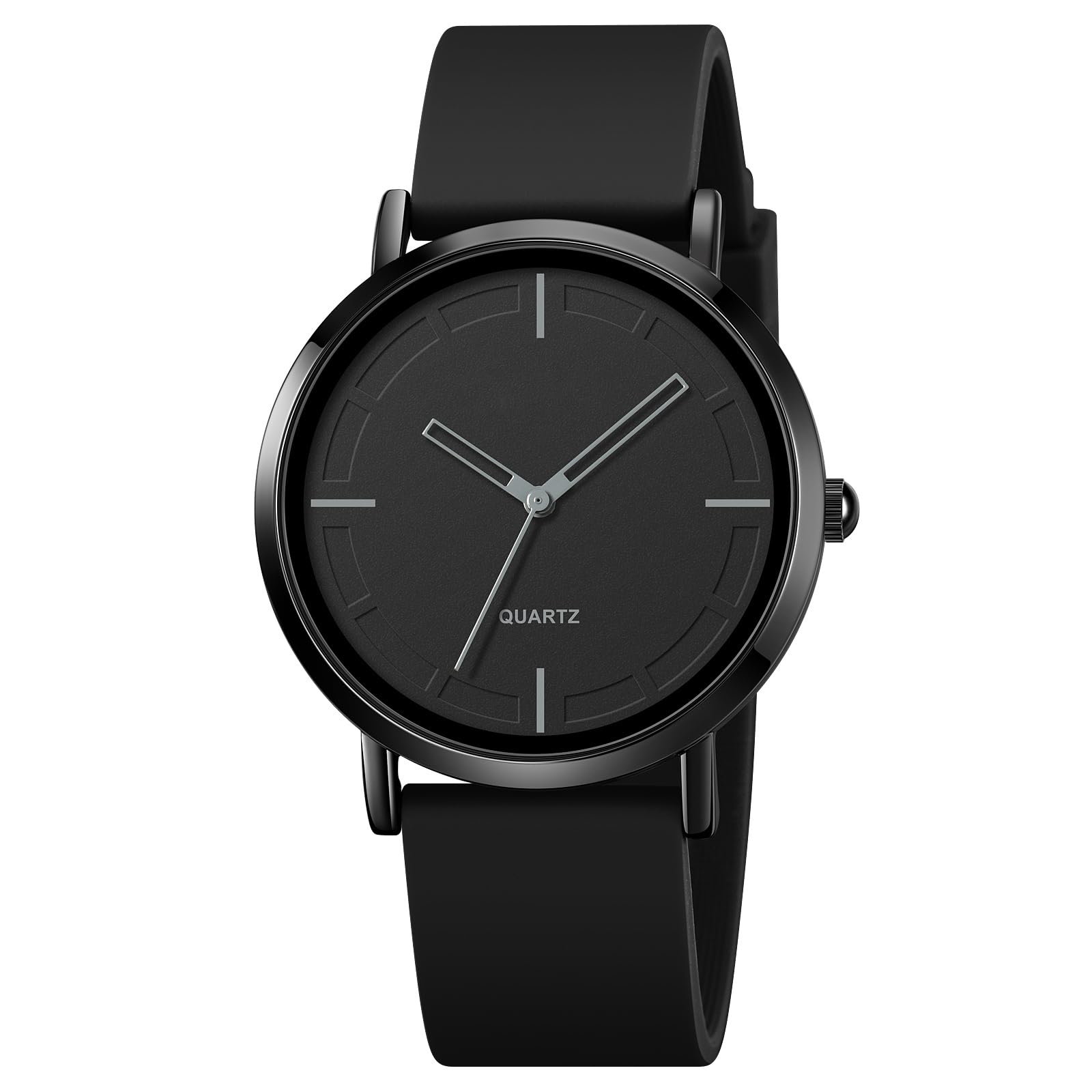 BESTKANG Fashion Simple Luxury Quartz Silicone Waterproof Unisex - Product Imagery
