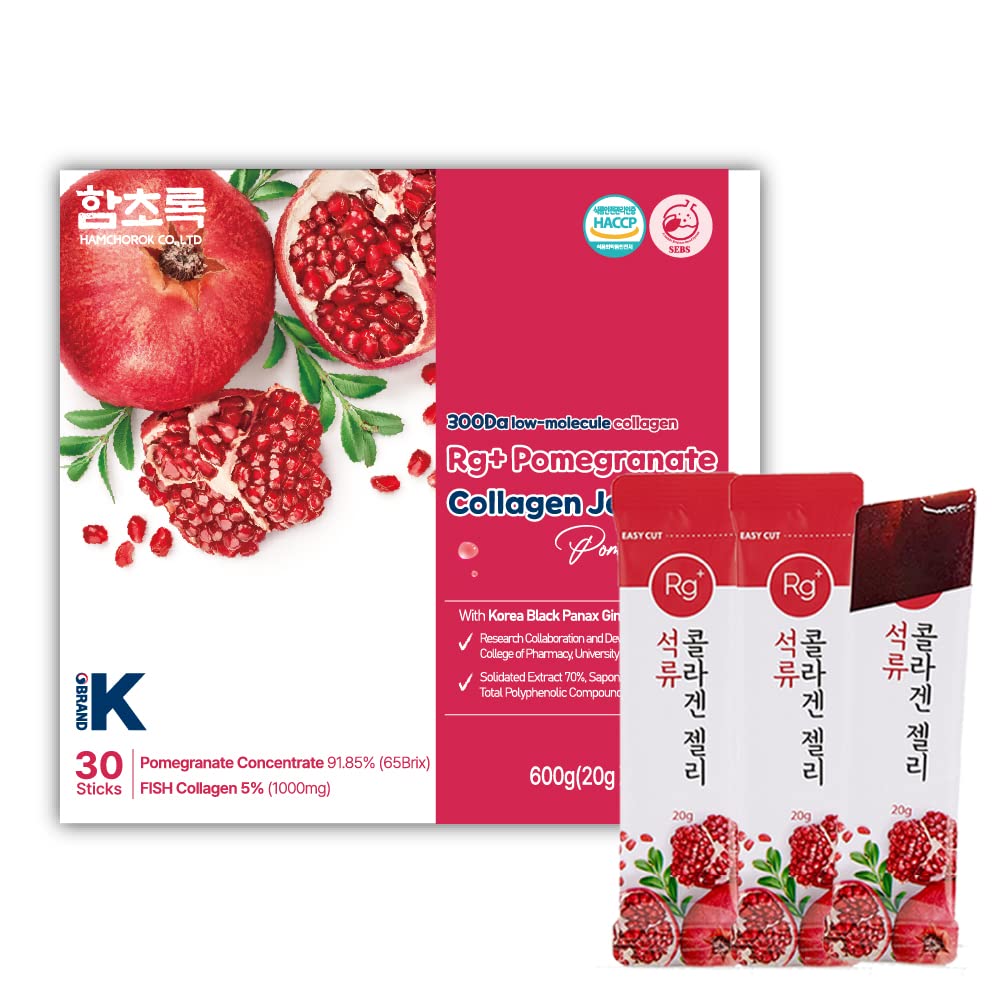 Anti Aging Korean Beauty Pomegranate Collagen Jelly Stick - HAMCHOROK Official Imagery - 1