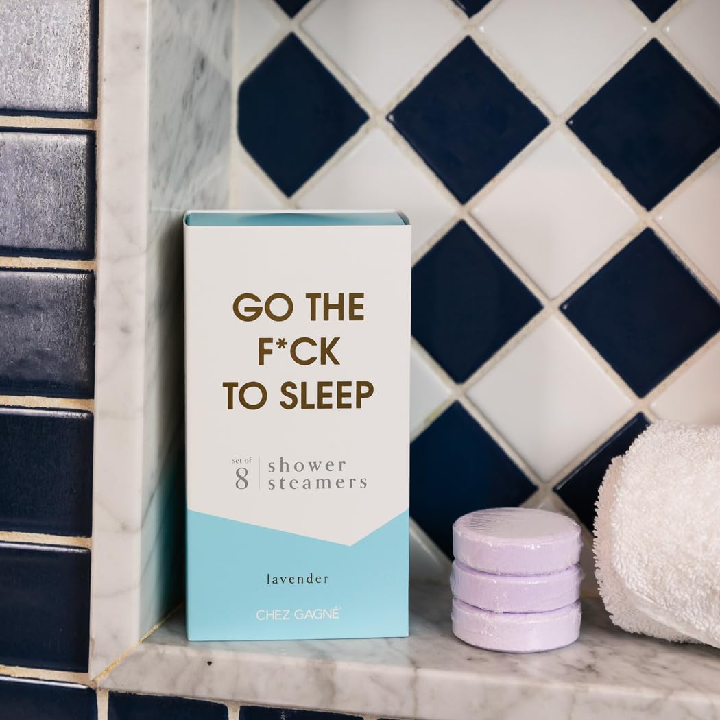 Aromatherapy Shower Steamers Go The F ck to Sleep Lavender - Chez Gagné Official Imagery - 4