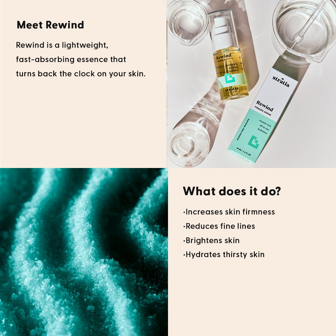 Stratia Rewind Firming Hydrating Serum with Hyaluronic Acid - Stratia Official Imagery - 3