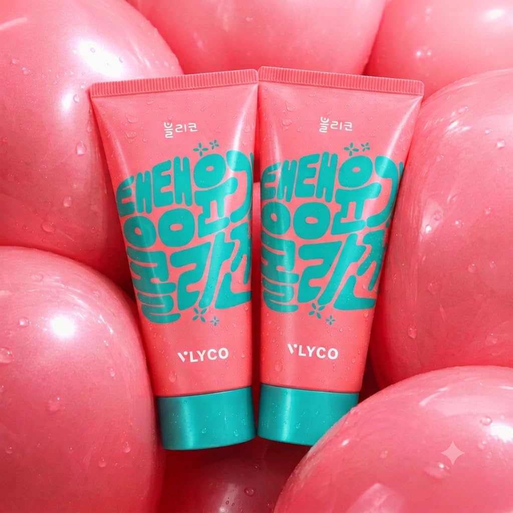 VLYCO Collagen Glazed Foaming Facial Cleanser(100ml/3.38 floz) - Product Imagery