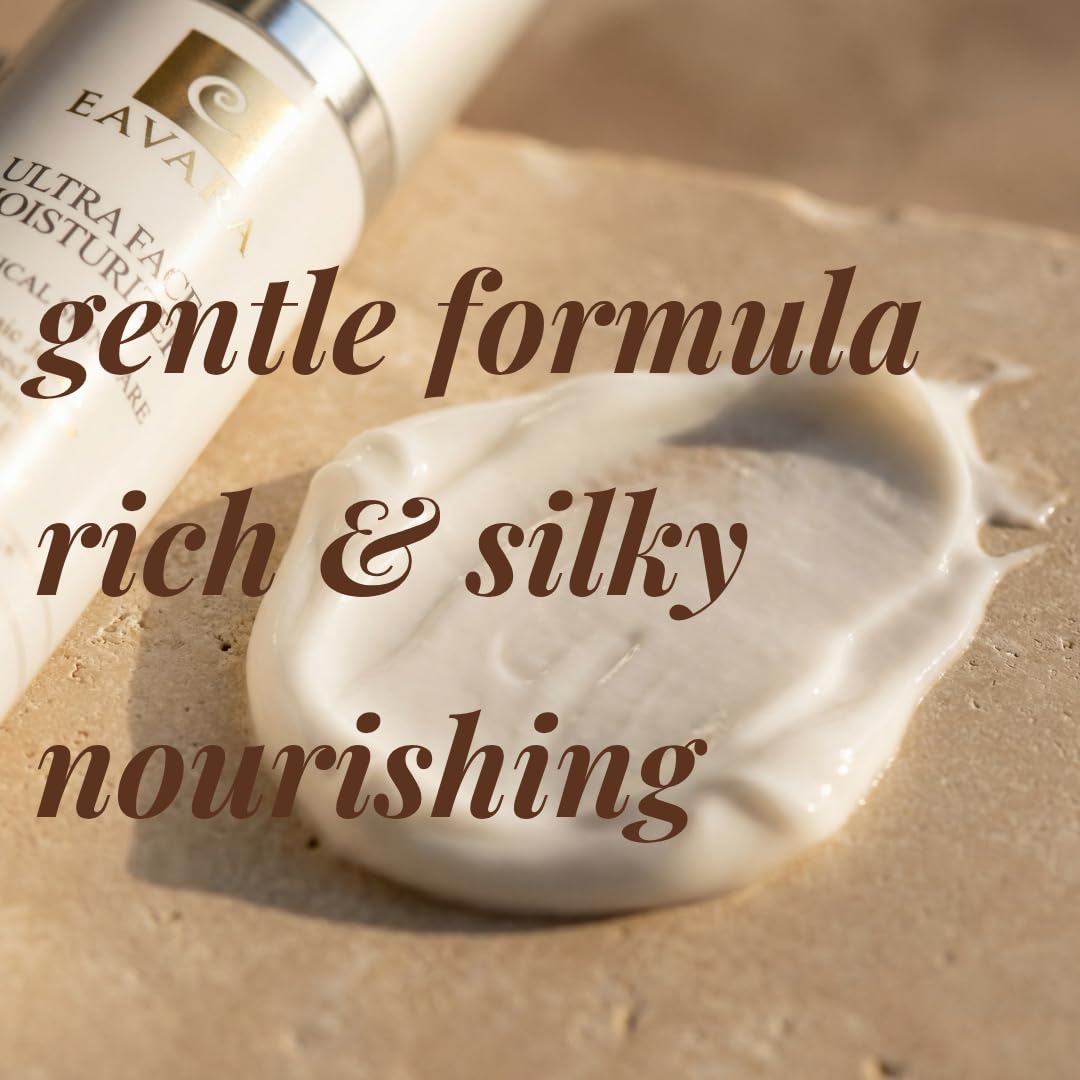 Organic Face Moisturizer Collagen Peptides Hyaluronic Acid 1 - Eavara Official Imagery - 5
