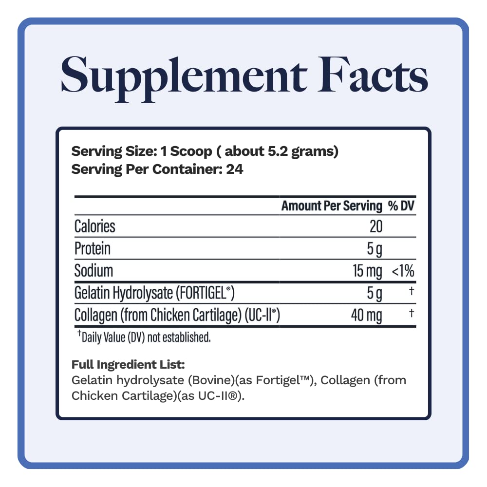 Utzy Naturals UC II Fortigel Hydrolyzed Collagen Peptides - Utzy Naturals Official Imagery - 3