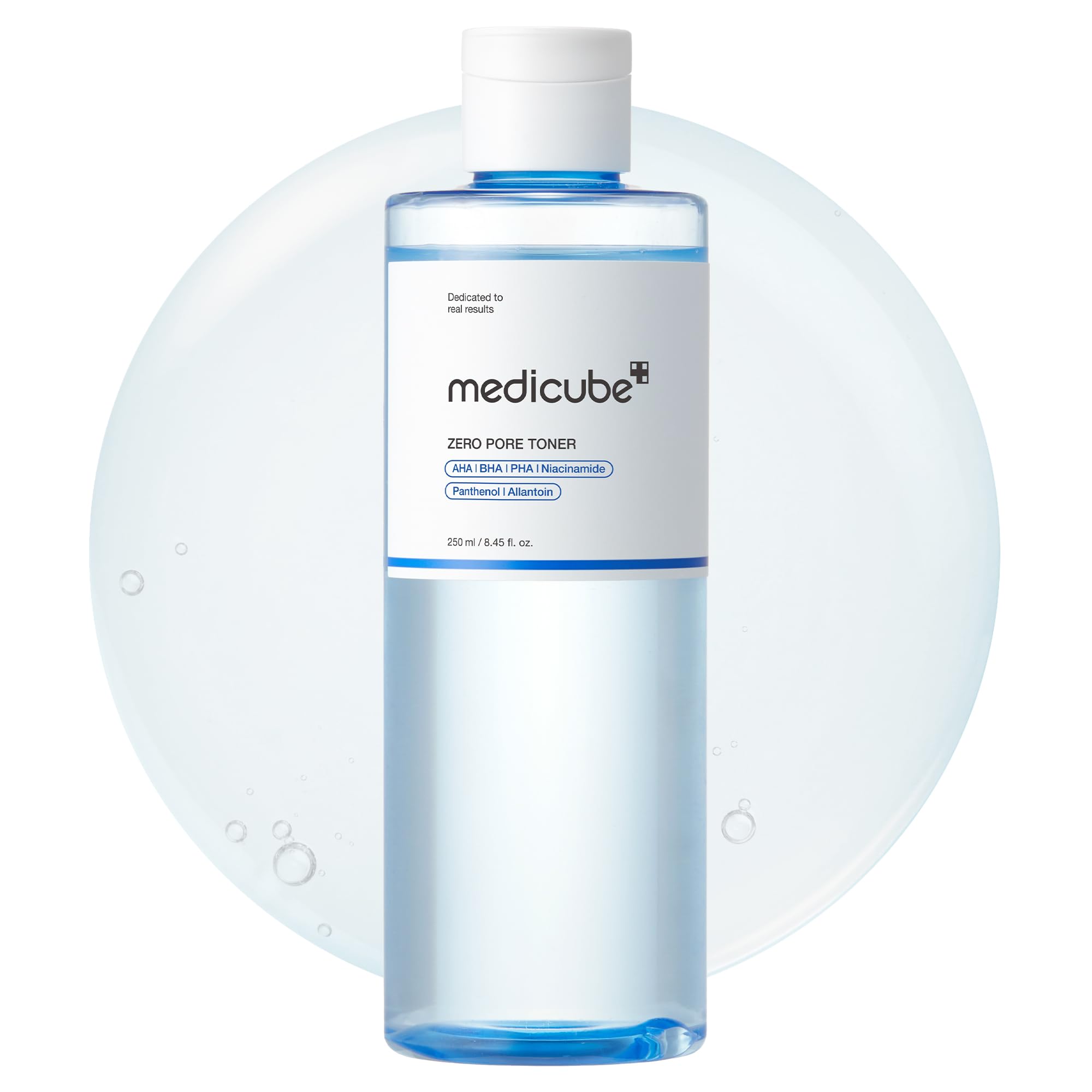 medicube Zero Pore Exfoliating & Hydrating Toner - Product Imagery