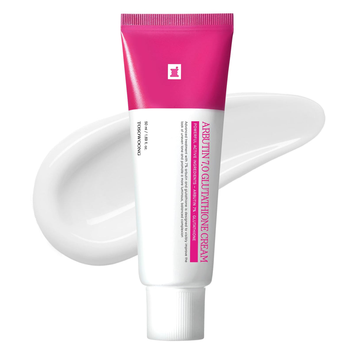 TOSOWOONG Arbutin 7 Glutathione Cream for Dark Spots Uneven - TOSOWOONG Official Product Imagery - 2