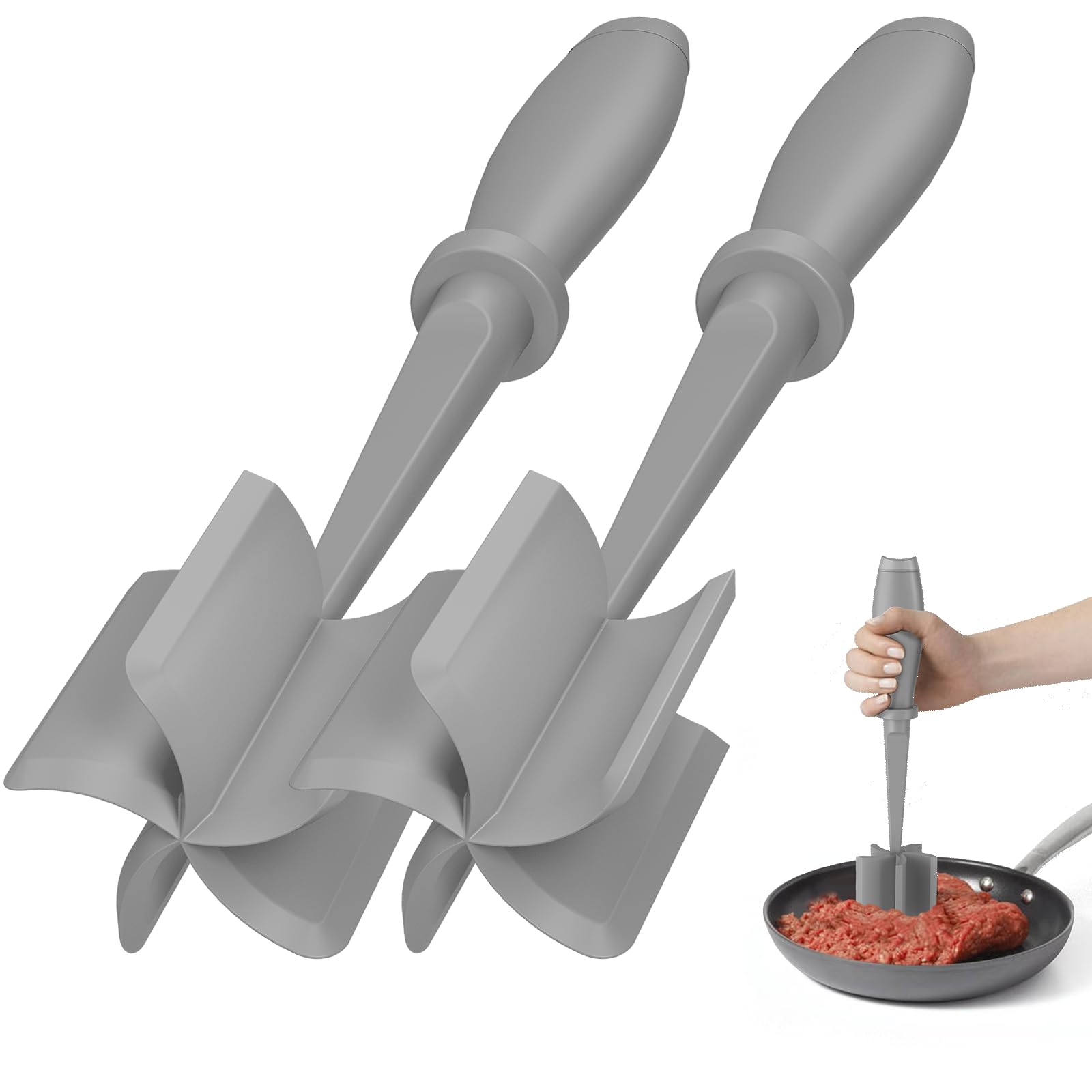 PGYARD Meat Chopper Hamburger Grinder, Kitchen Smasher for Ground by PGYARD - Angle View 9