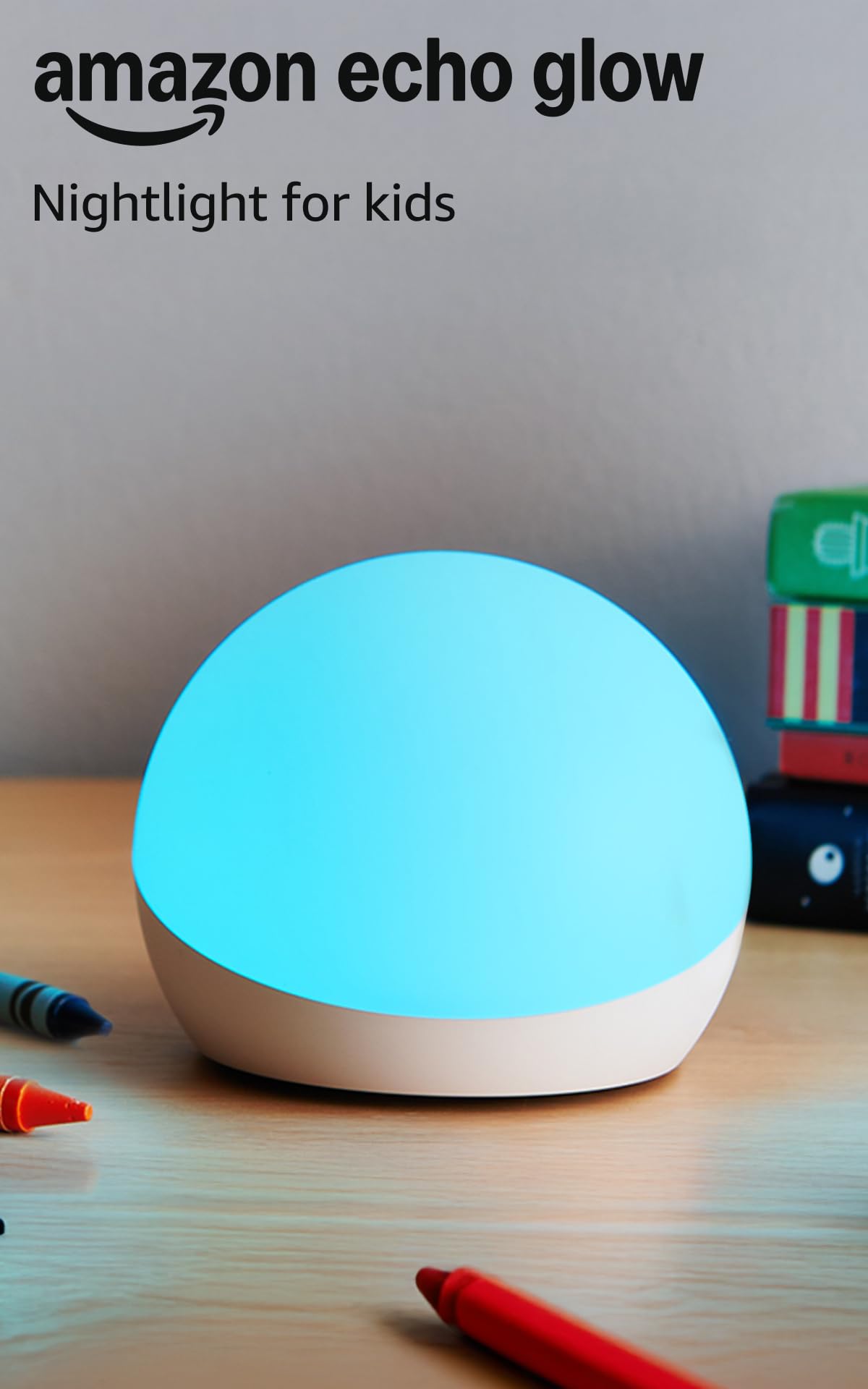Amazon Echo Glow  , Night light for kids, Works with Alexa - Amazon Official Product View 1