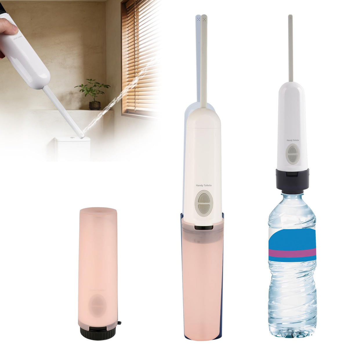 Hibbent Portable Bidet for Travel High Pressure Handheld - Hibbent Official Imagery - 2