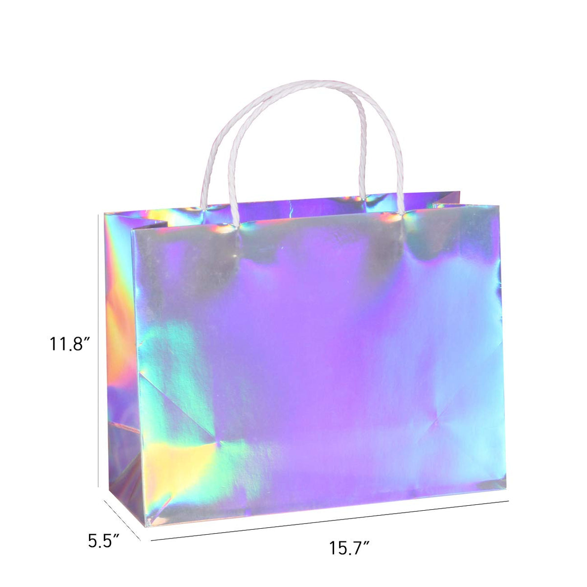 PAPERIST 5pcs 15 7x5 5x11 8 Large Holographic Silver Coating - PAPERIST Official Imagery - 3