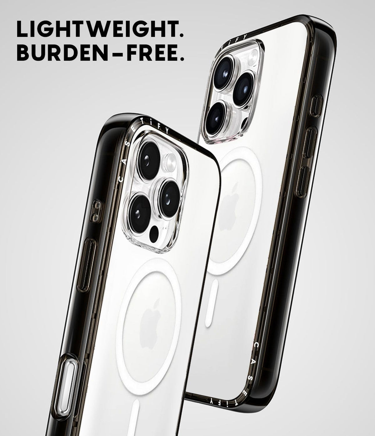 CASETiFY Magnetic for iPhone 16 Pro Max Case PC TPU Black - CASETiFY Official Imagery - 5