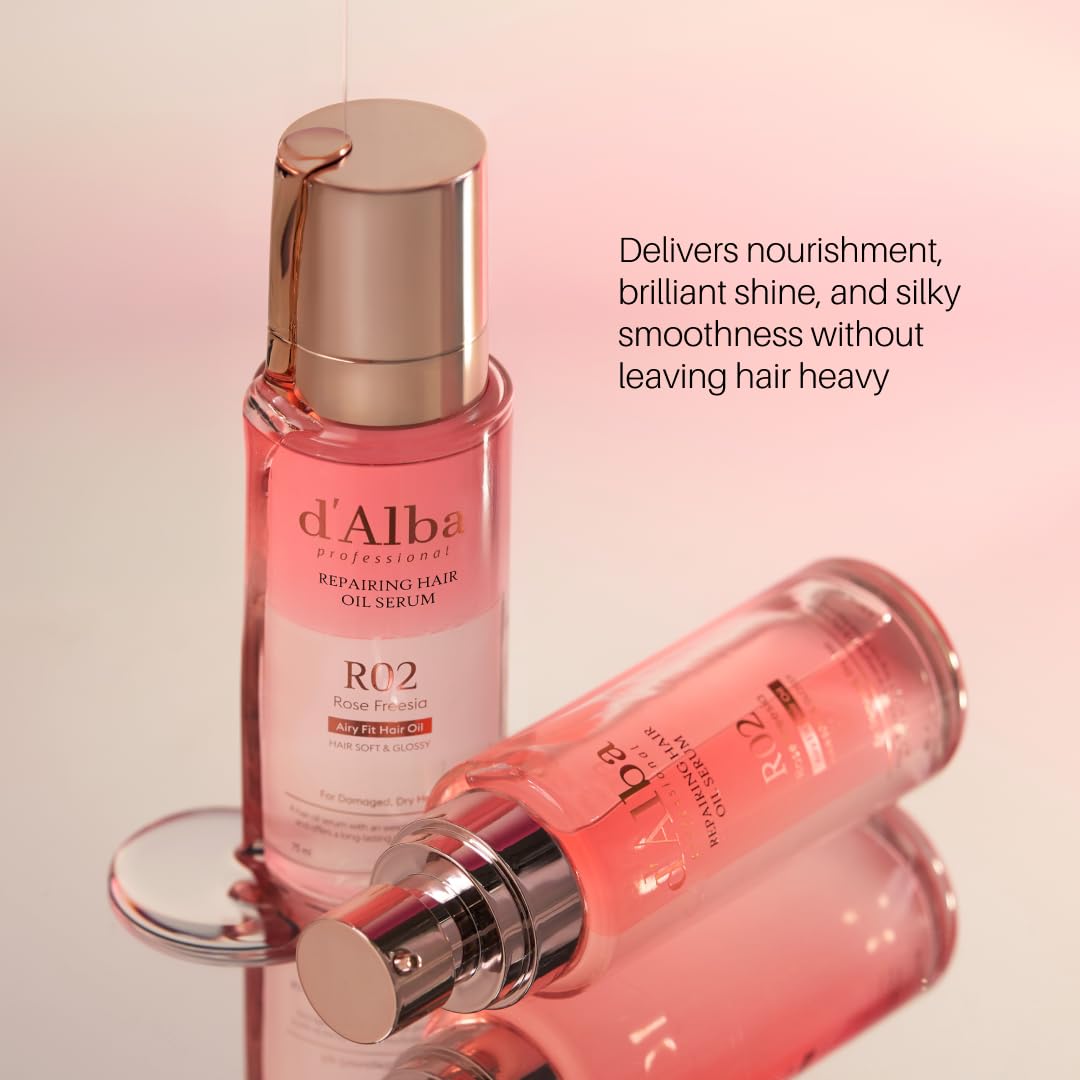 d alba Piedmont Professional Reparing Hair Oil Serum Silky - d'alba Piedmont Official Imagery - 3