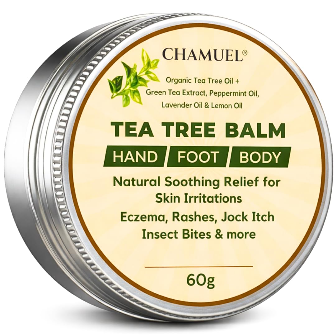 Chamuel Tea Tree Oil Balm – Itchy Skin Relief
